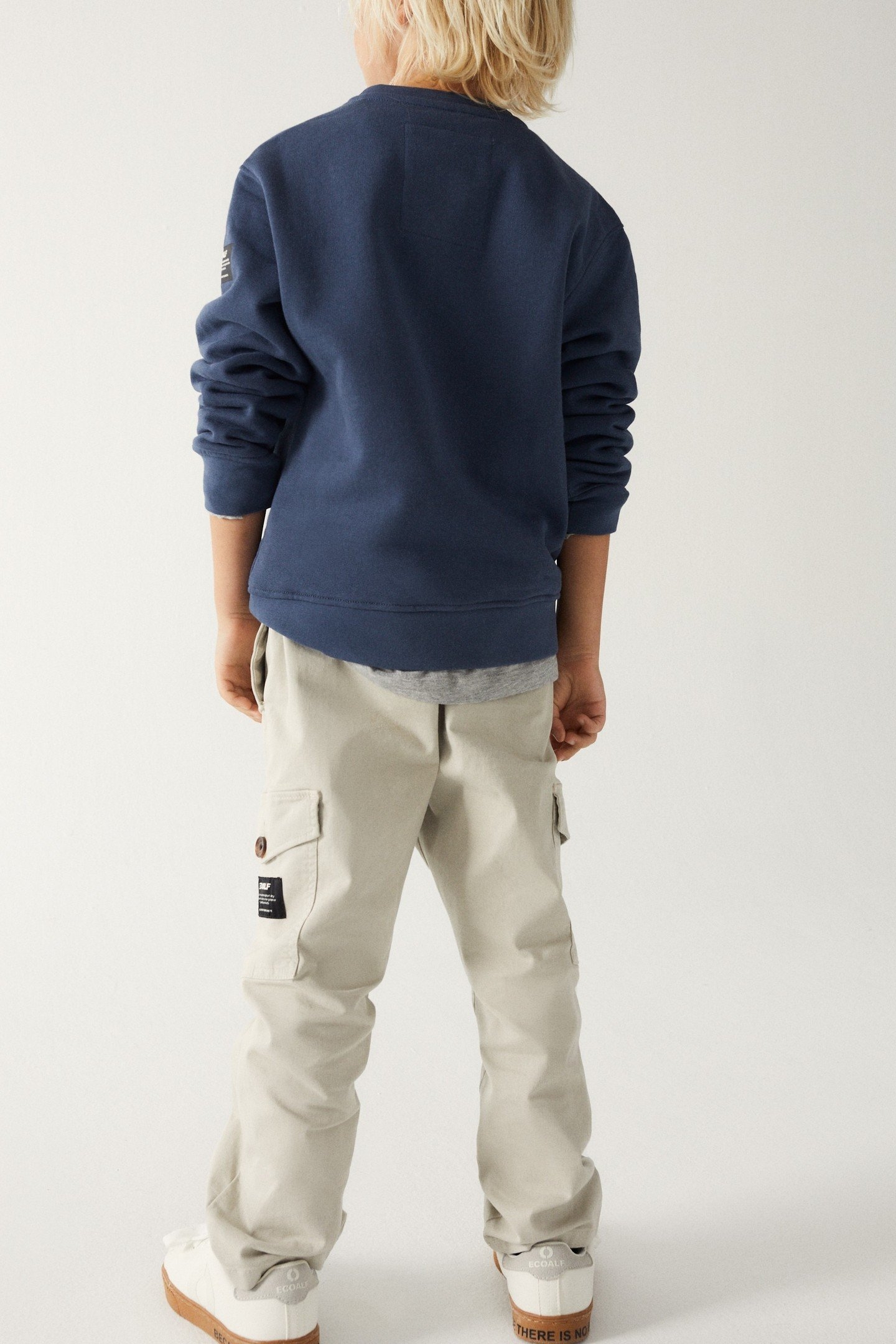 BOYS BARDERAALF SWEATSHIRT BLUE INDIGO 2