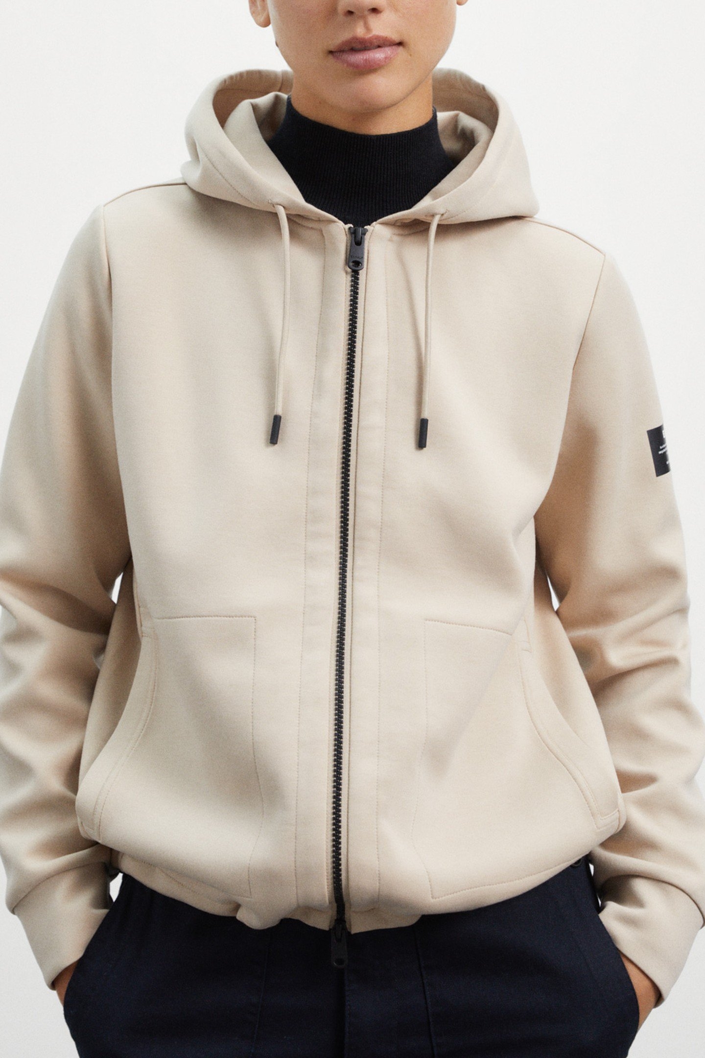 BRAYALF SWEATSHIRT TAUPE 1