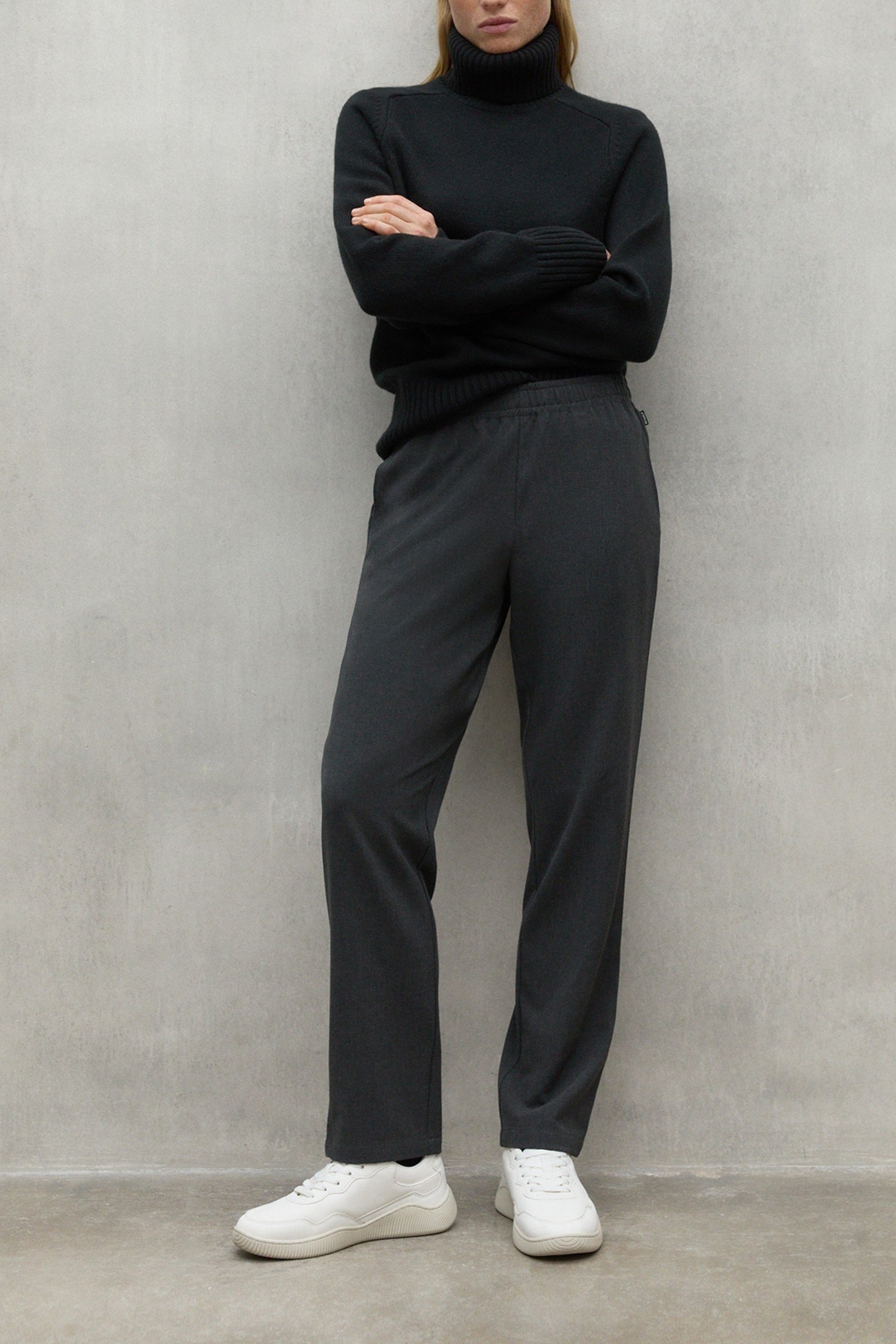 GAYAALF PANTS DARK GREY MELANGE 1