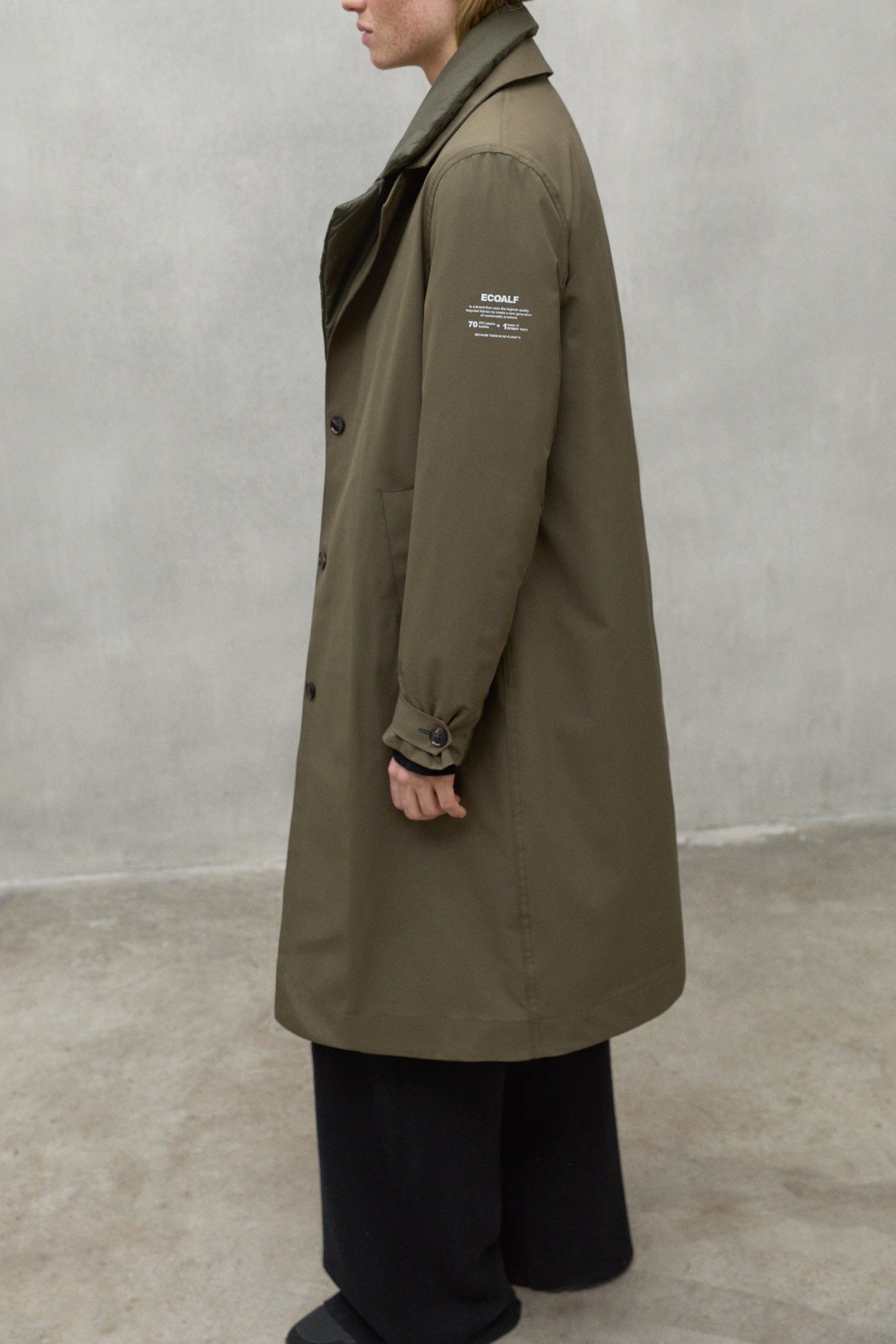 ALBERTALF JACKET DARK KHAKI 8