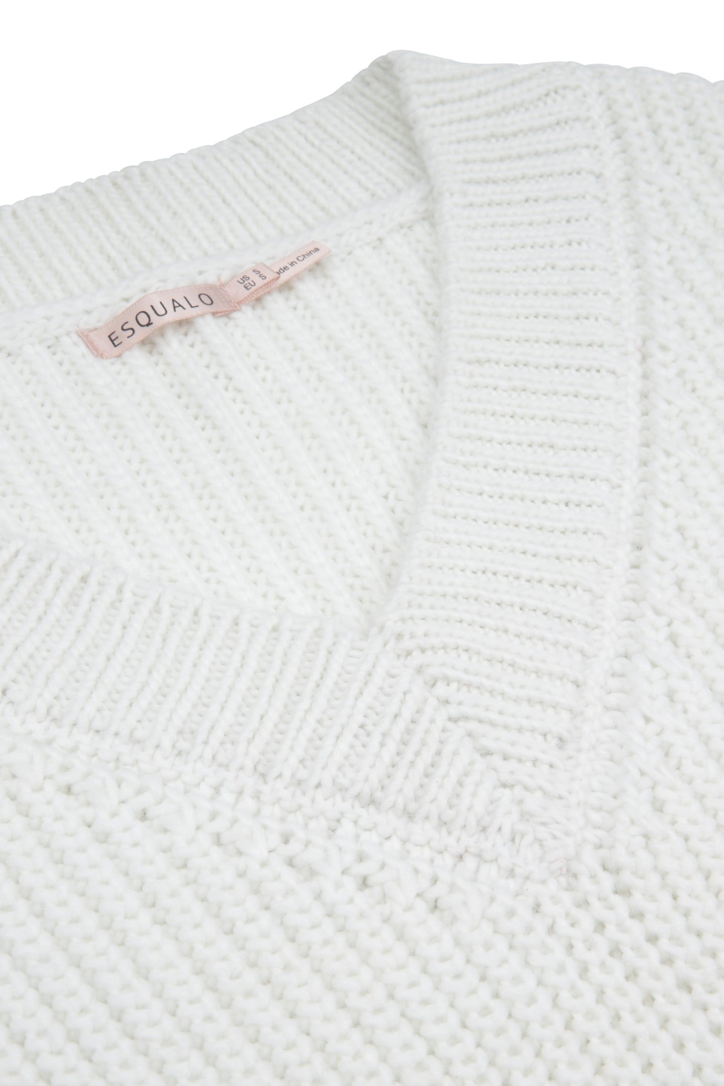 SPENCER V-NECK IVORY 3