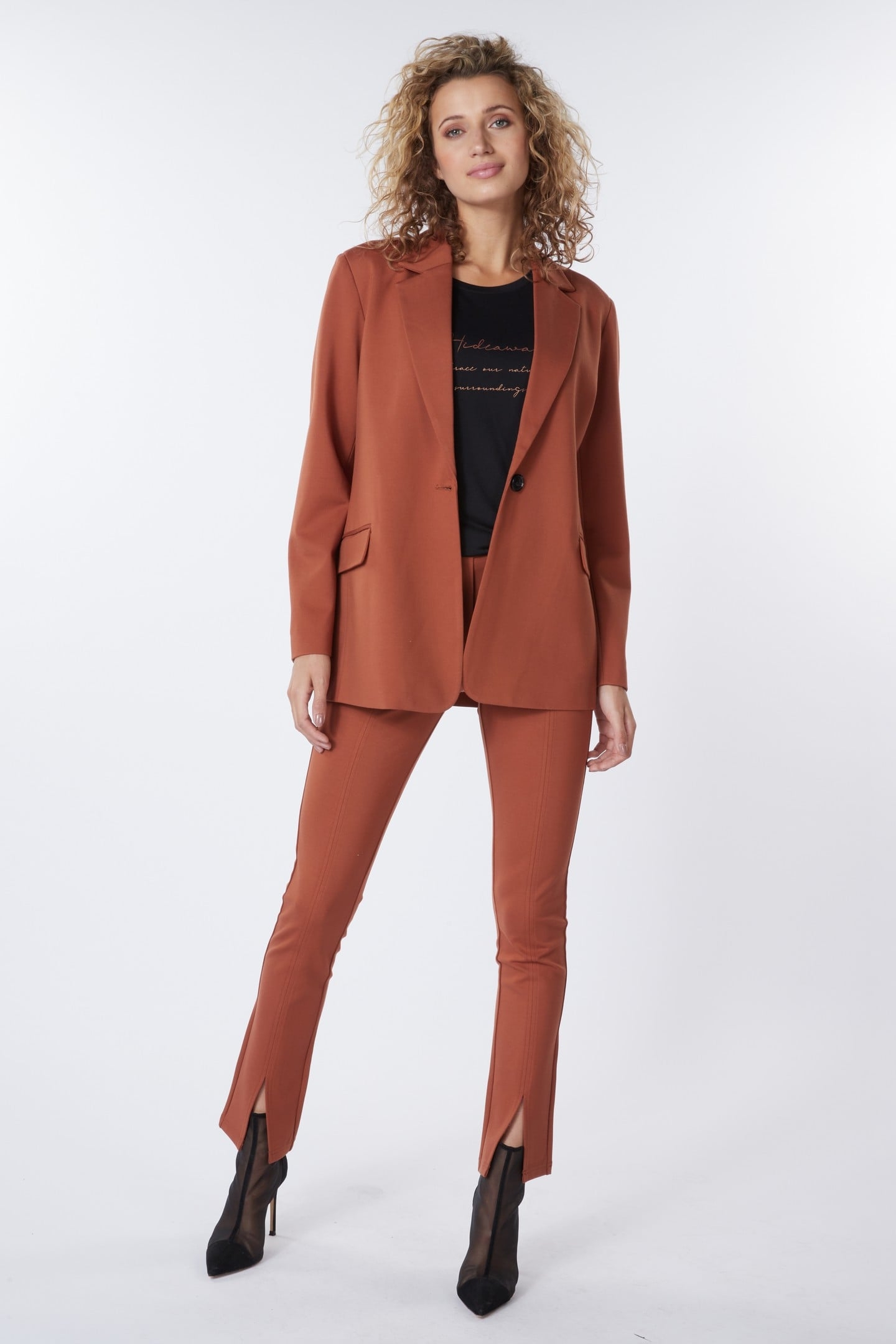 BLAZER PUNTO COPPER BROWN 2