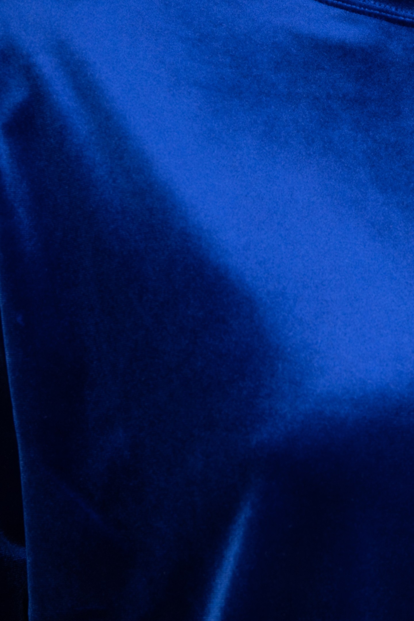 SWEATER SHOULDER DETAILS VELOURS BLUE 8