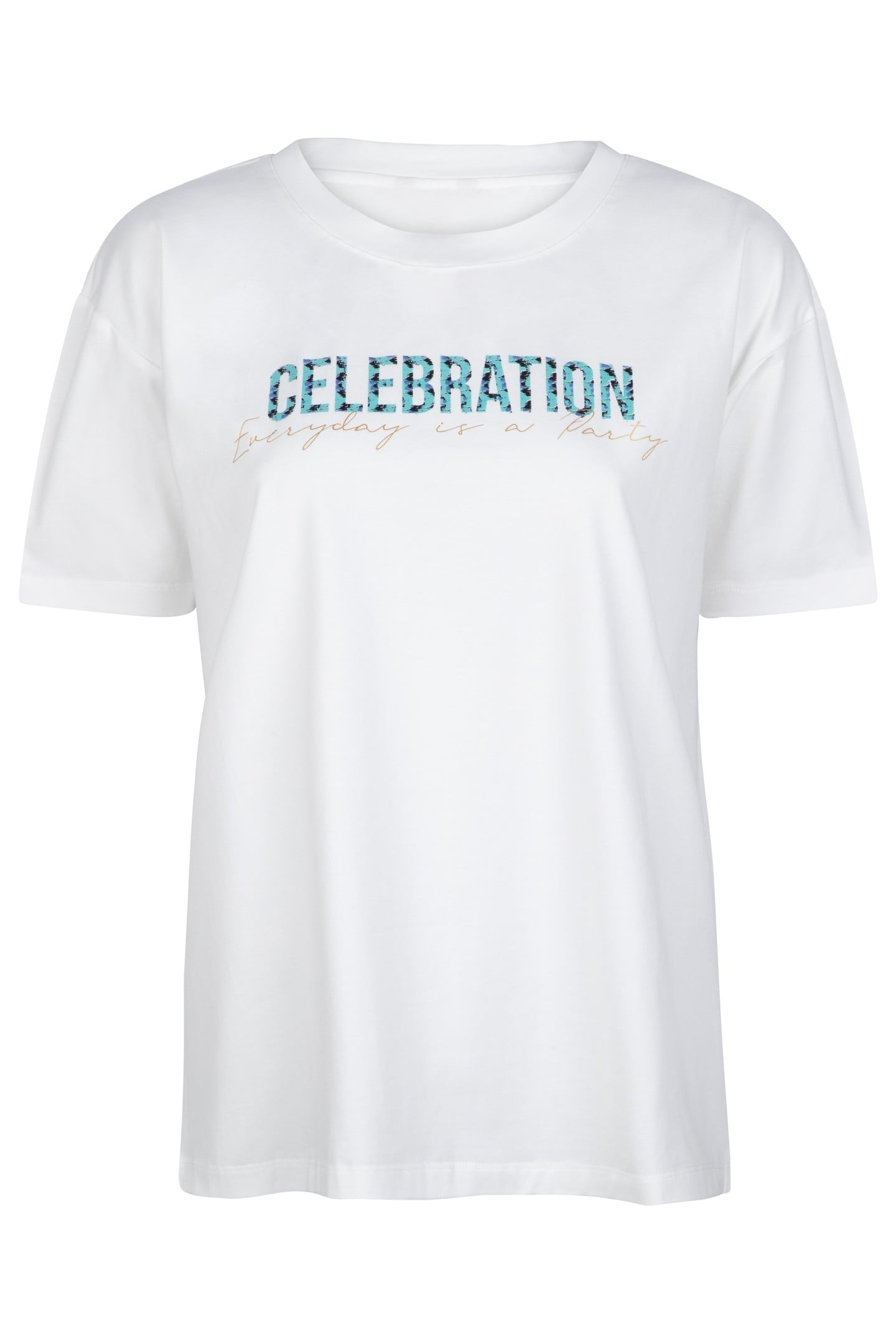 T-SHIRT “CELEBRATION” OFF WHITE 4