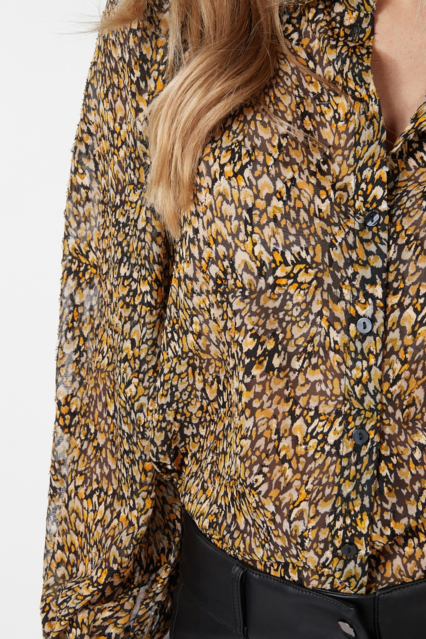 BLOUSE BASIC UNTAMED SPIRIT PRINT 5