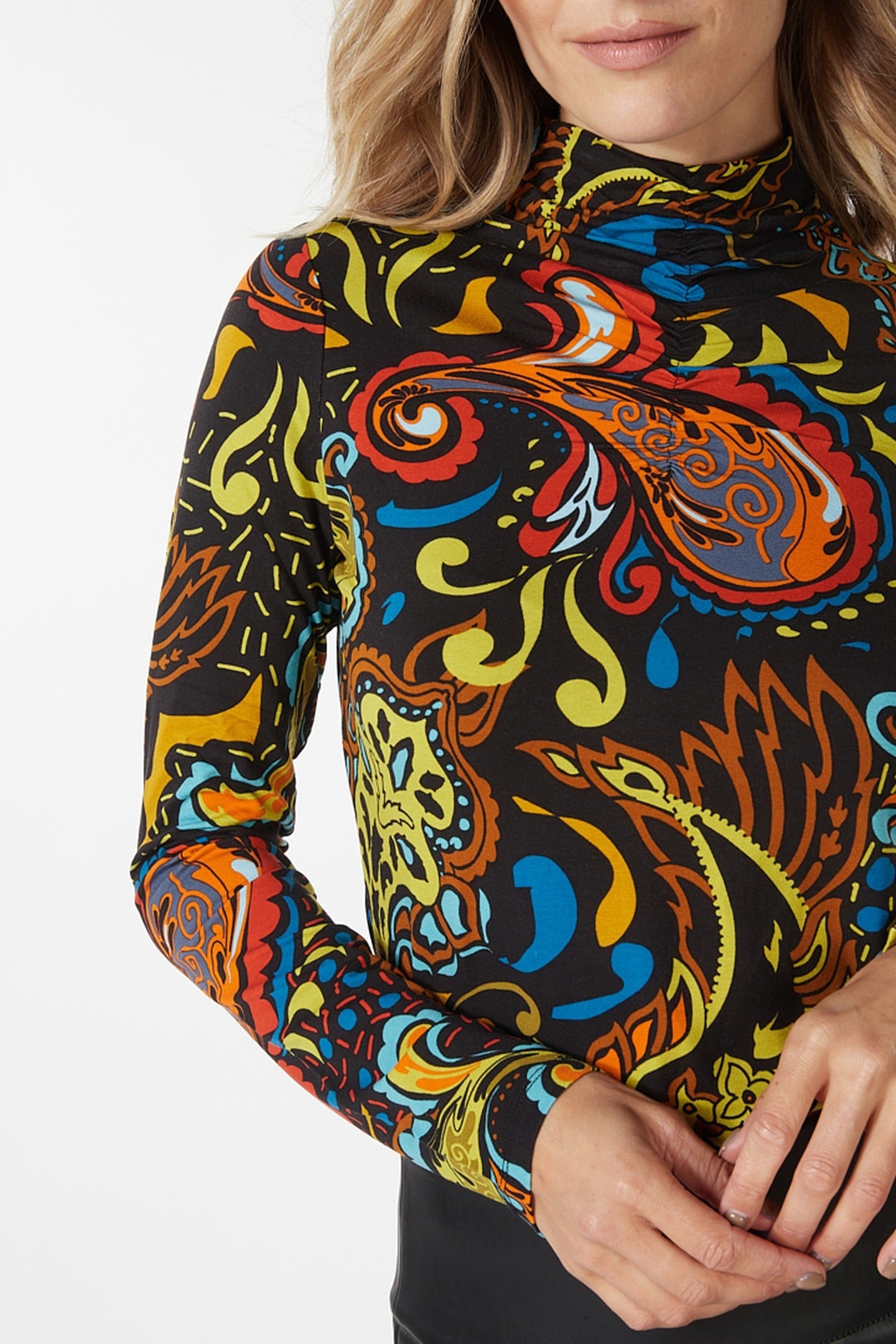 TOP SMOCK UNTAMED PARTY PRINT 8