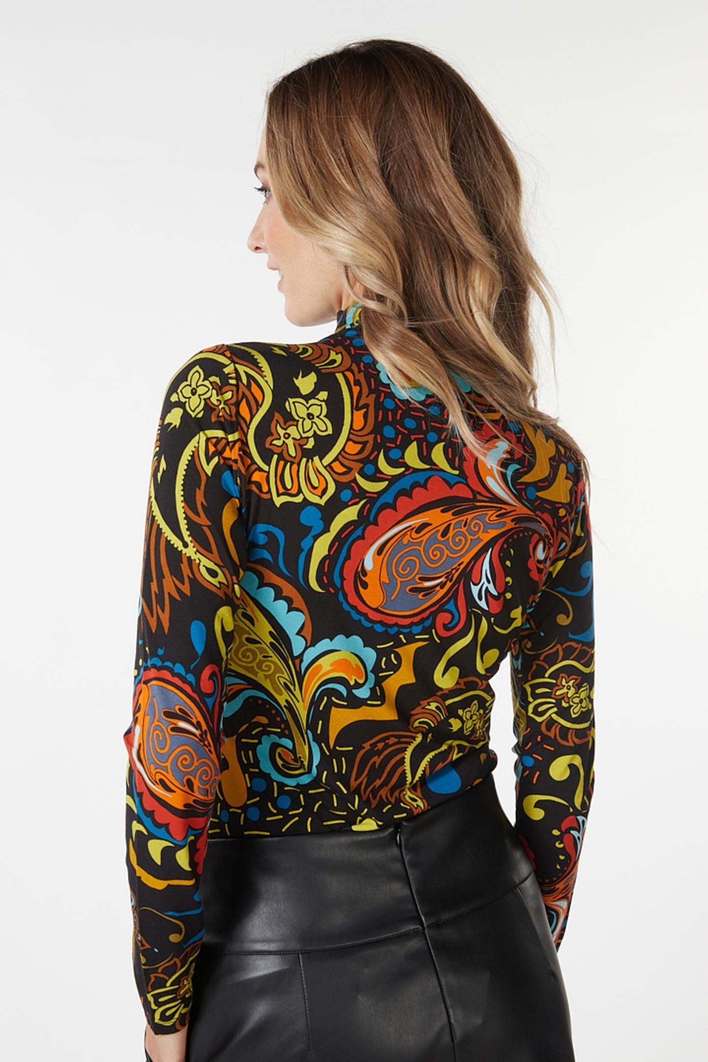 TOP SMOCK UNTAMED PARTY PRINT 3