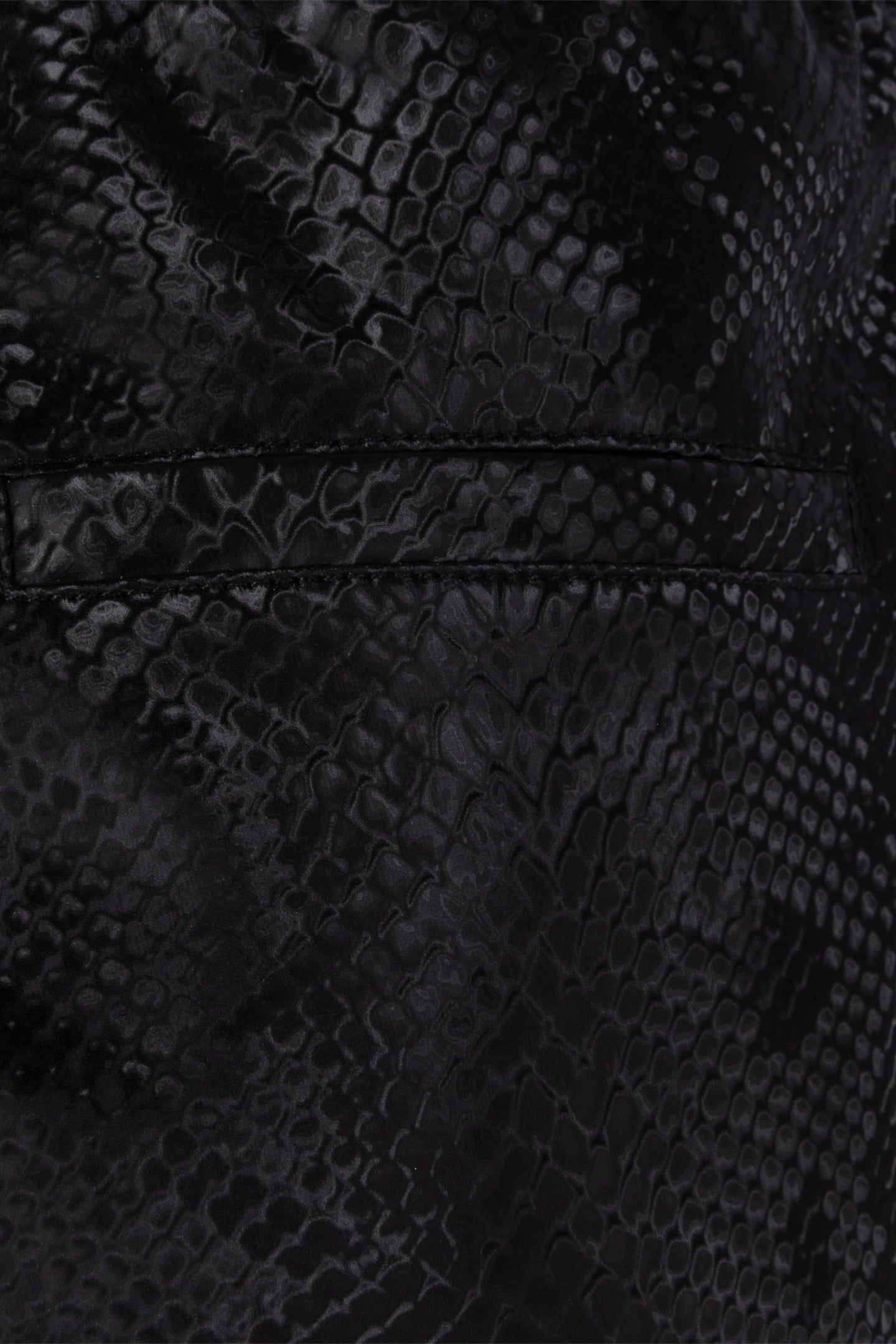 TROUSERS SNAKE PU BLACK 7