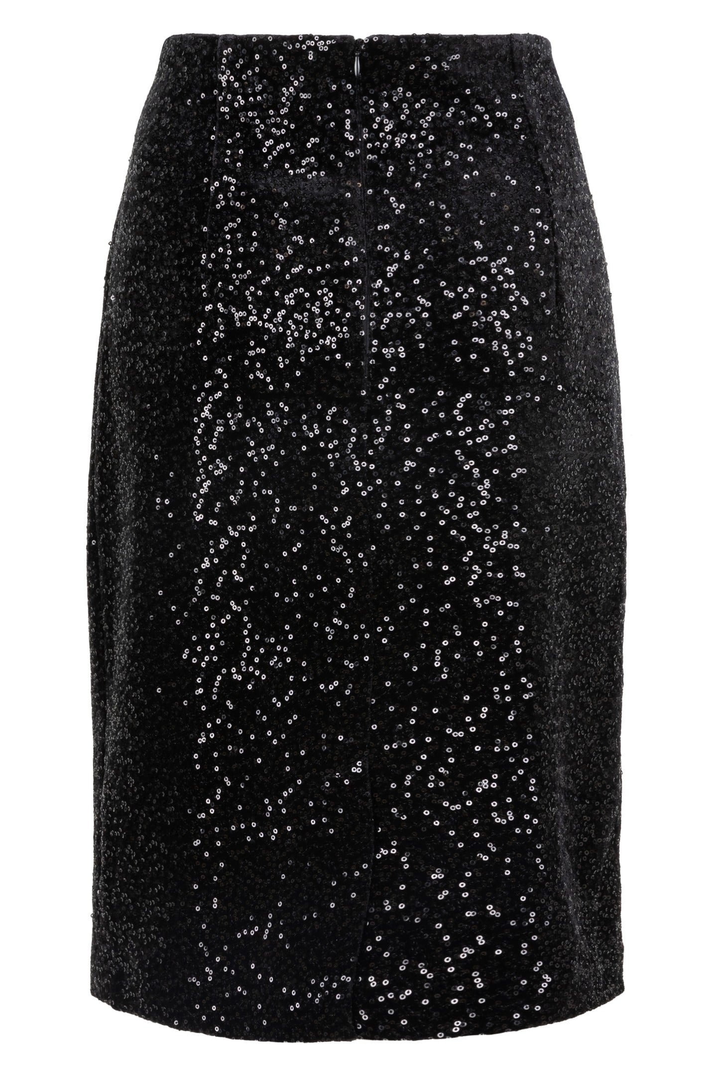 SKIRT VELVET SEQUINS BLACK 5