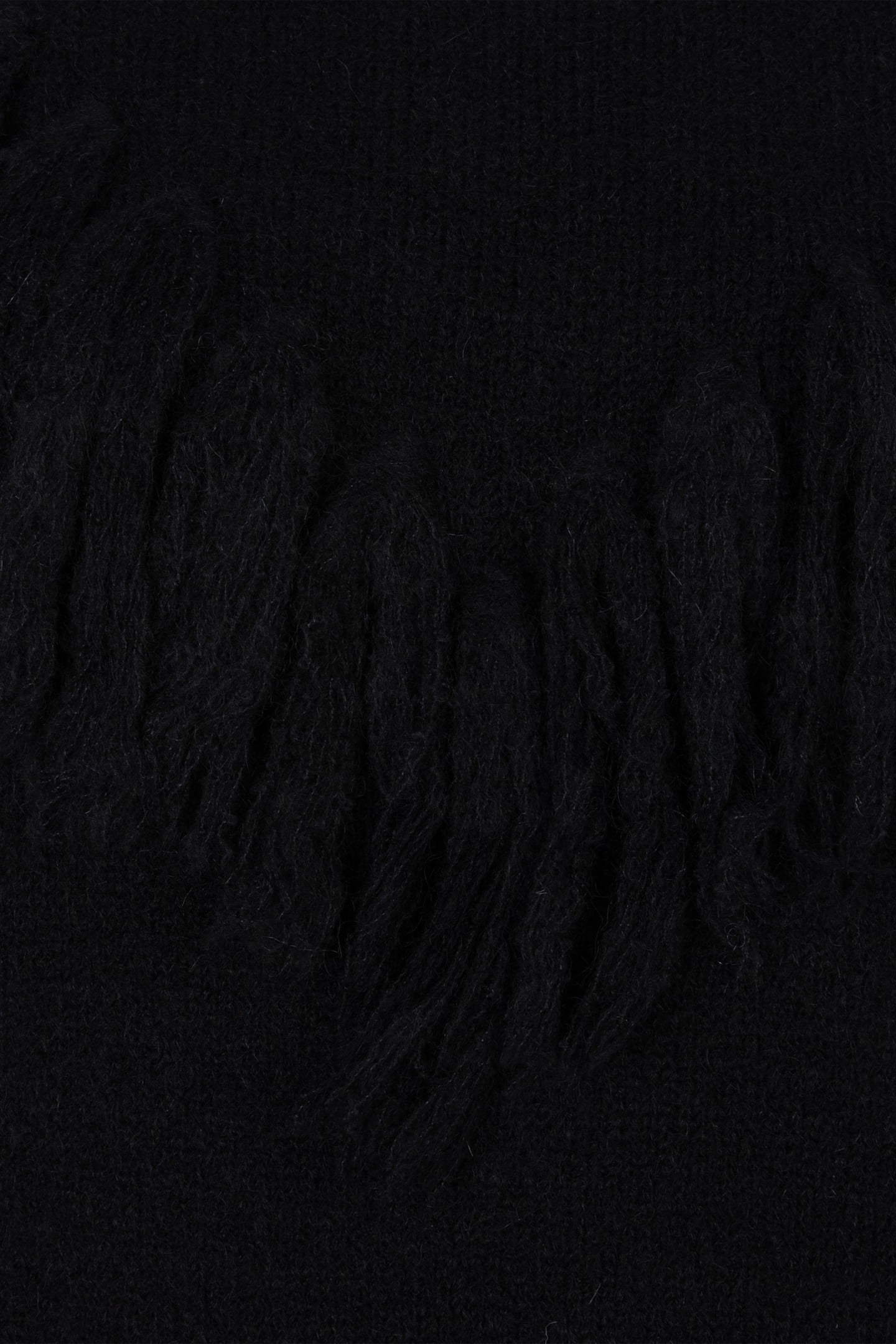 SWEATER FRINGES BLACK 7
