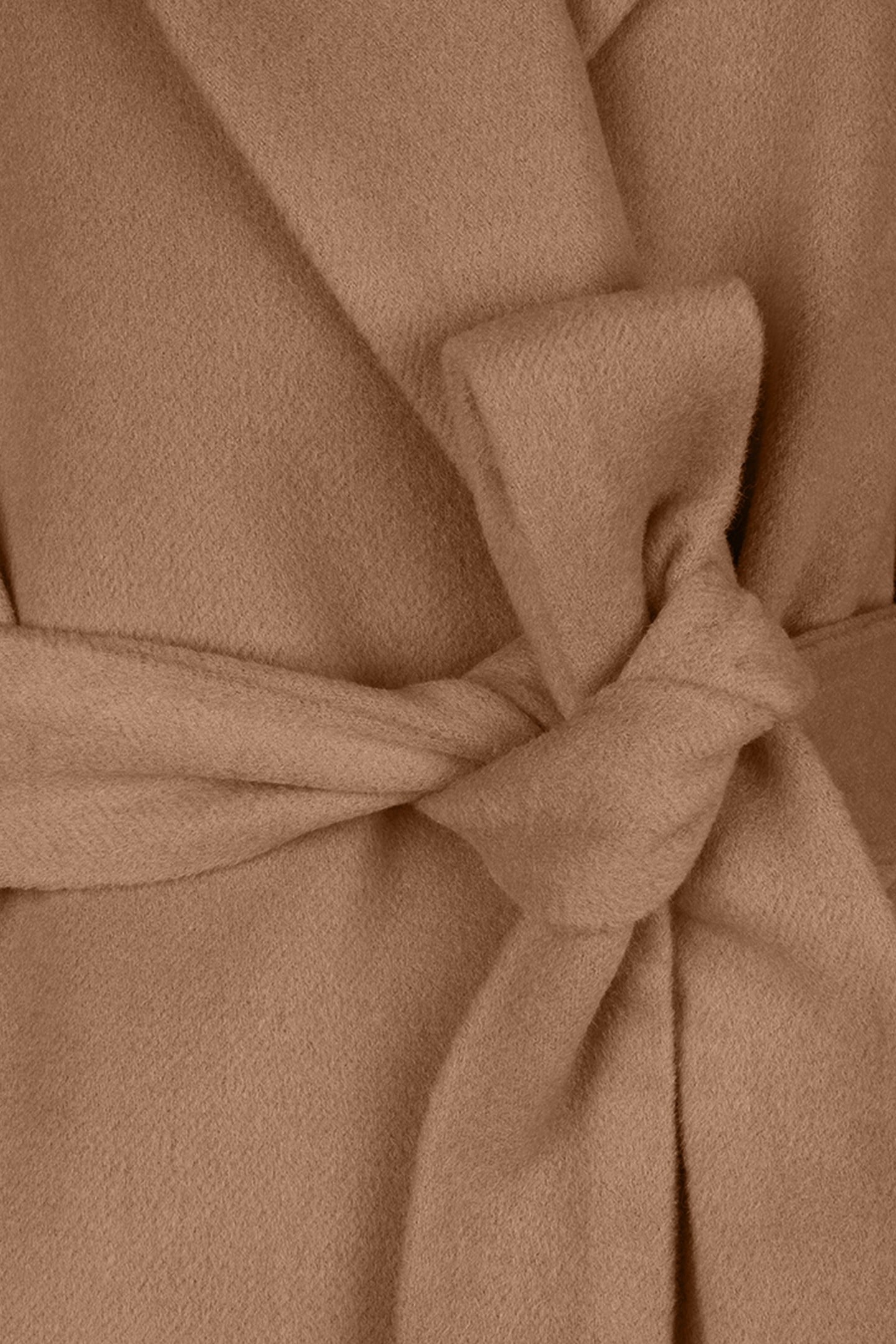 COAT LONG BELT CAMEL 3