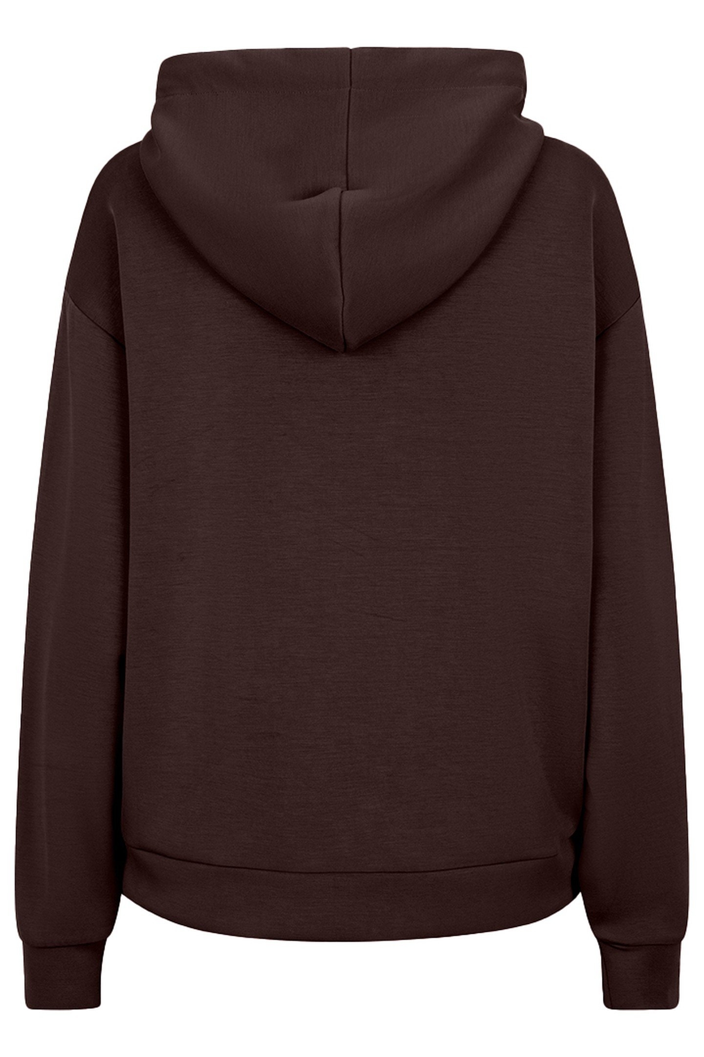 SWEATER HOODIE MODAL CHOCOLATE 2