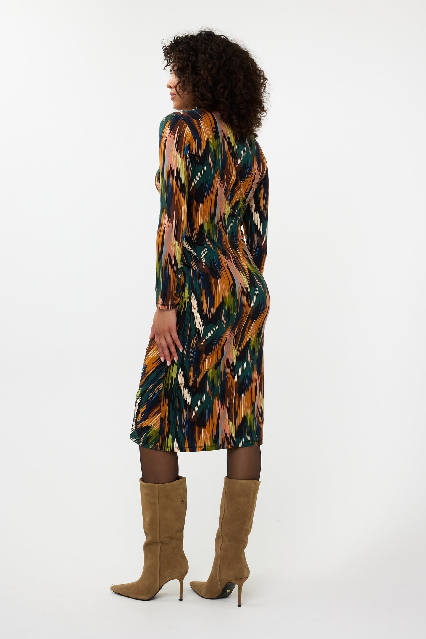 DRESS GATHERING UNIVERSE LIGHTNING SJ PRINT 3