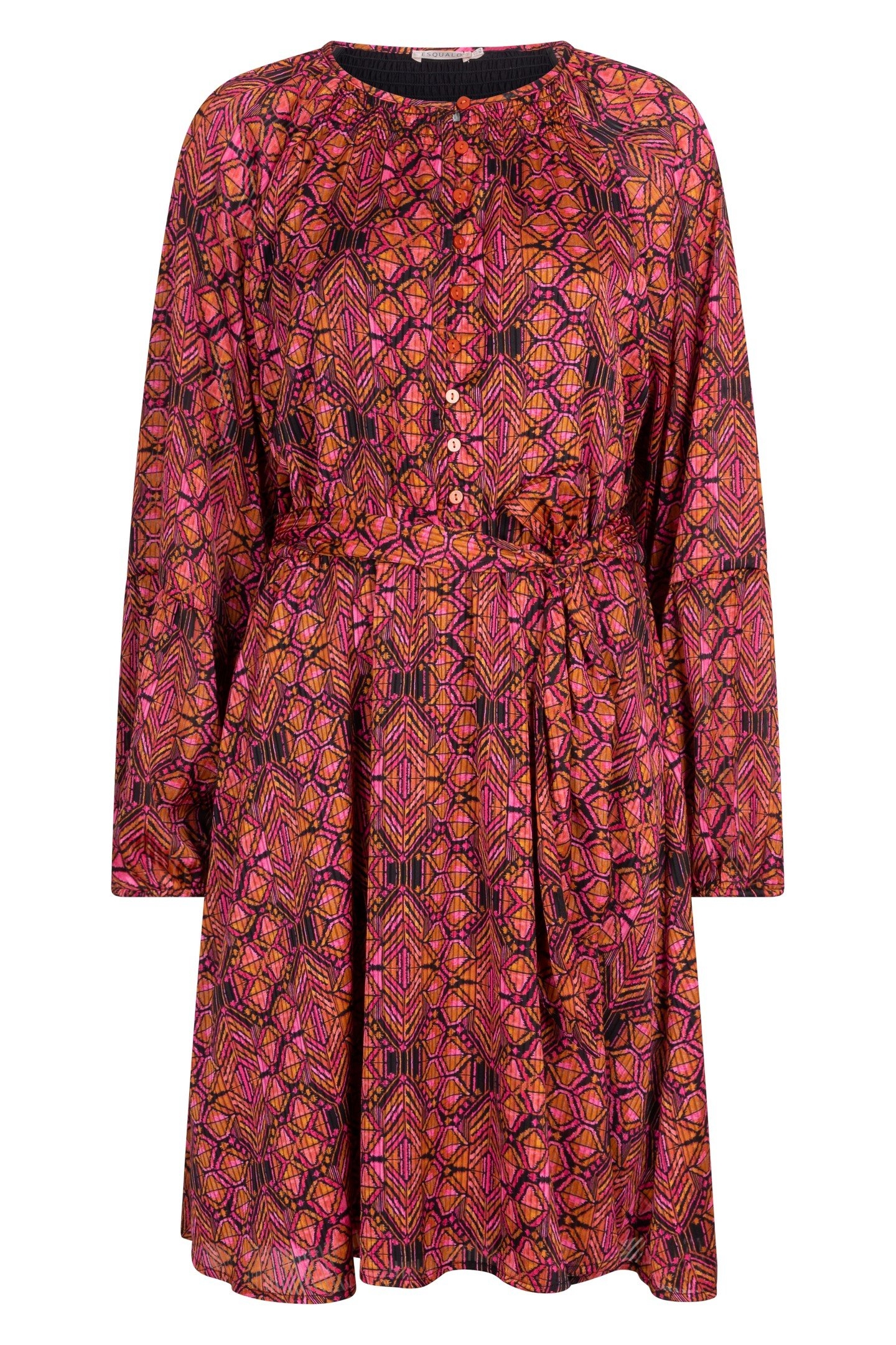 DRESS FANCY SLVE SENSATION PRINT 5