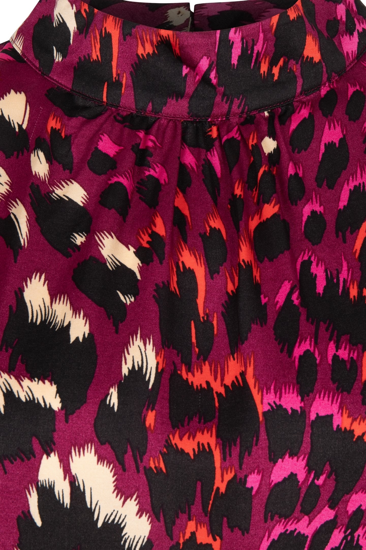 BLOUSE COLLAR FLORAL GEM PRINT 6