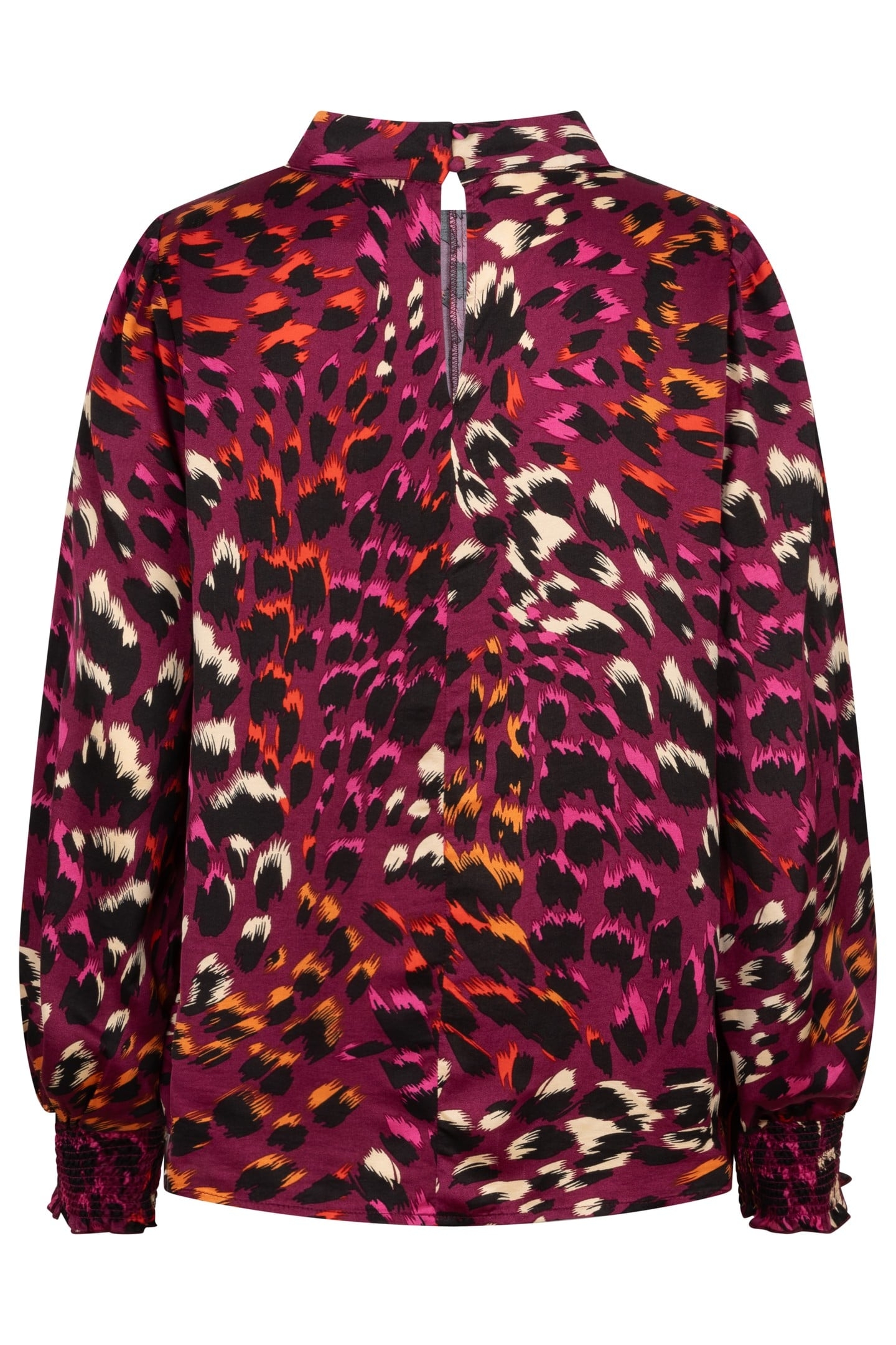 BLOUSE COLLAR FLORAL GEM PRINT 5