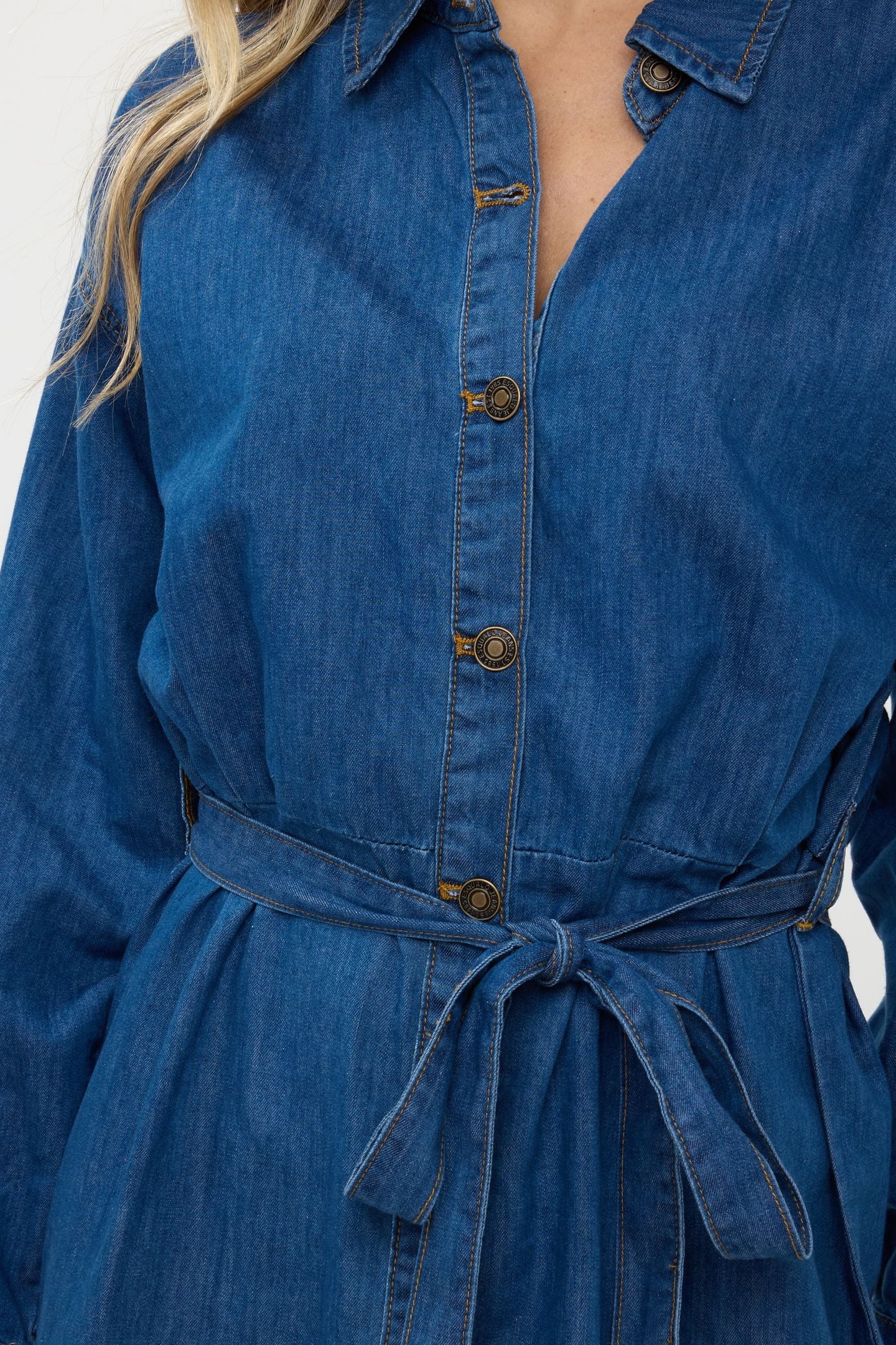 DRESS DENIM OVERSIZED JEANS BLUE 7