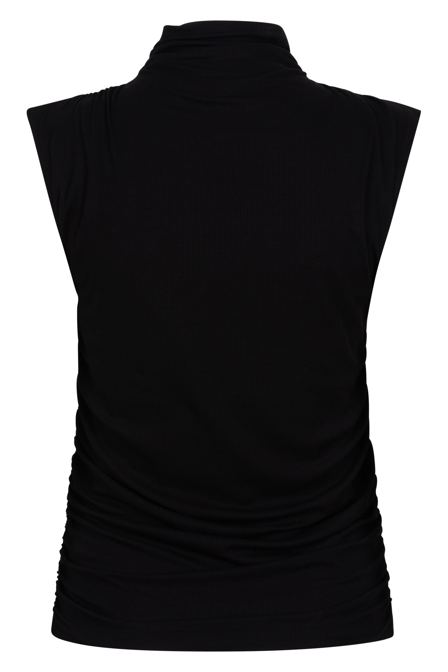 TOP WRINKLES RIB BLACK 5