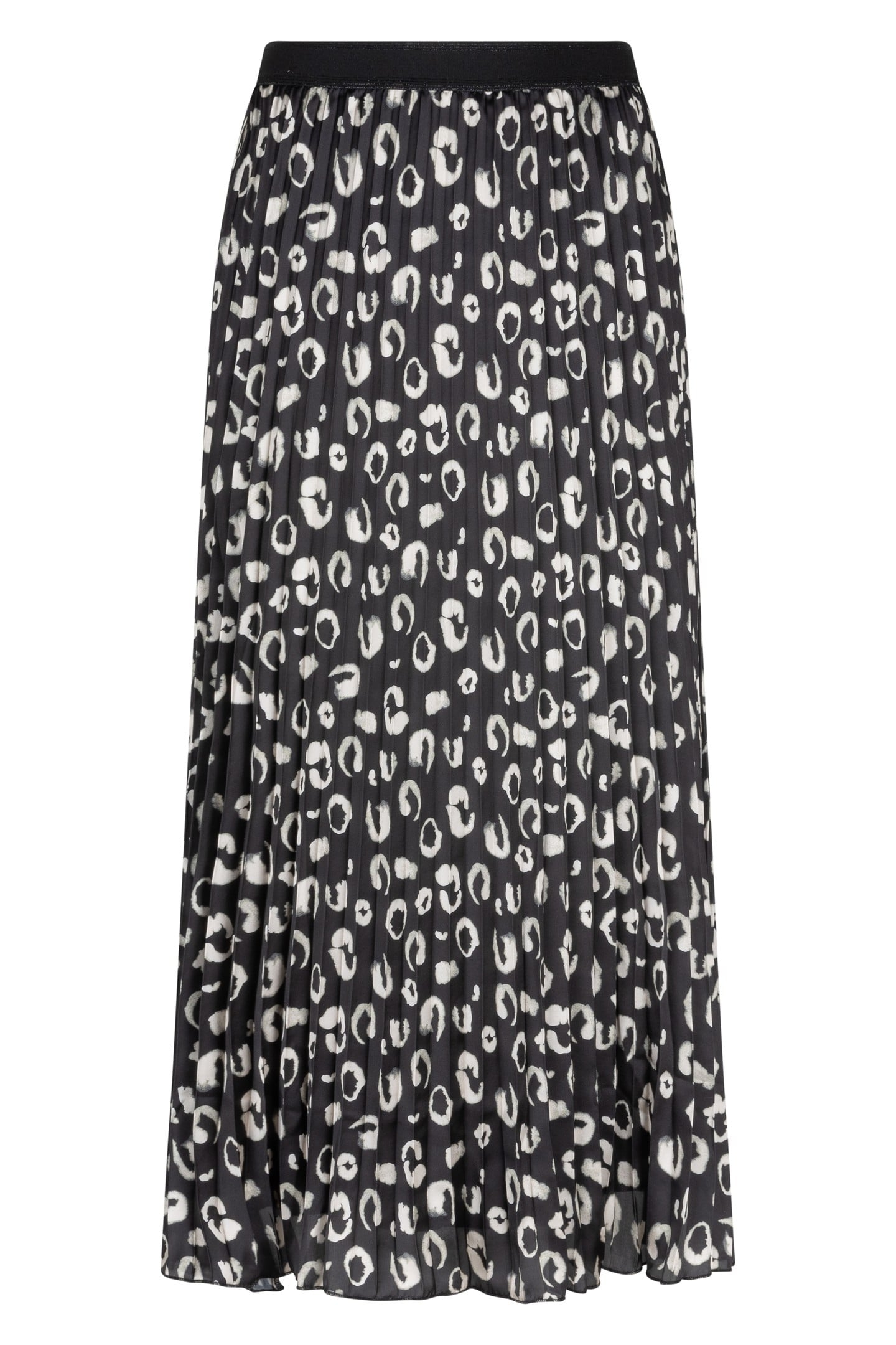 SKIRT PLISSE SATIN WILDERNESS PRINT 4
