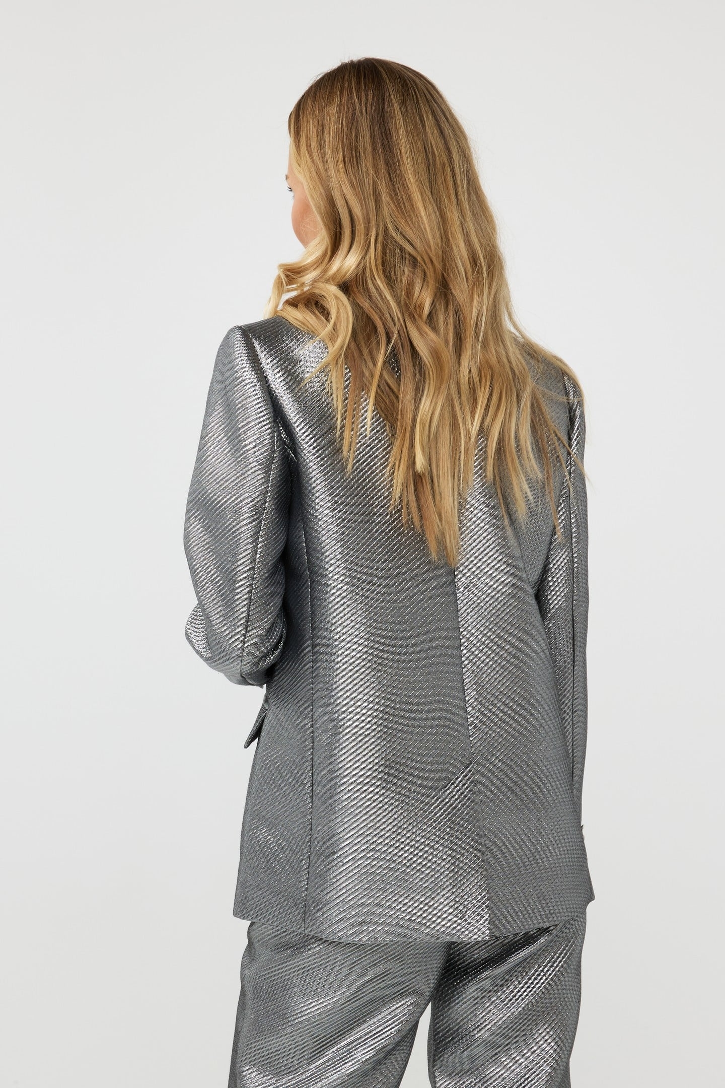 BLAZER METALLIC SILVER 3