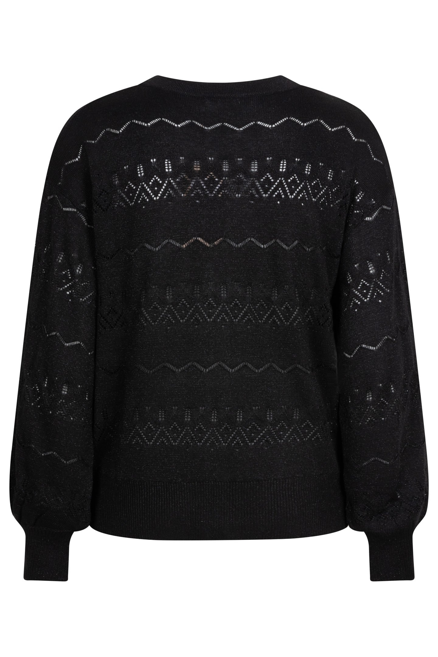 CARDIGAN S/SLV LUREX BLACK 4