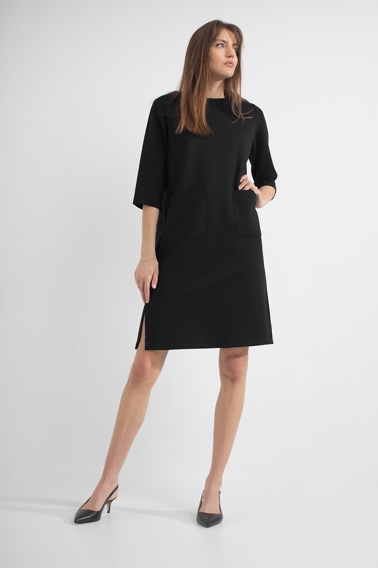 POLLY DRESS BLACK 1