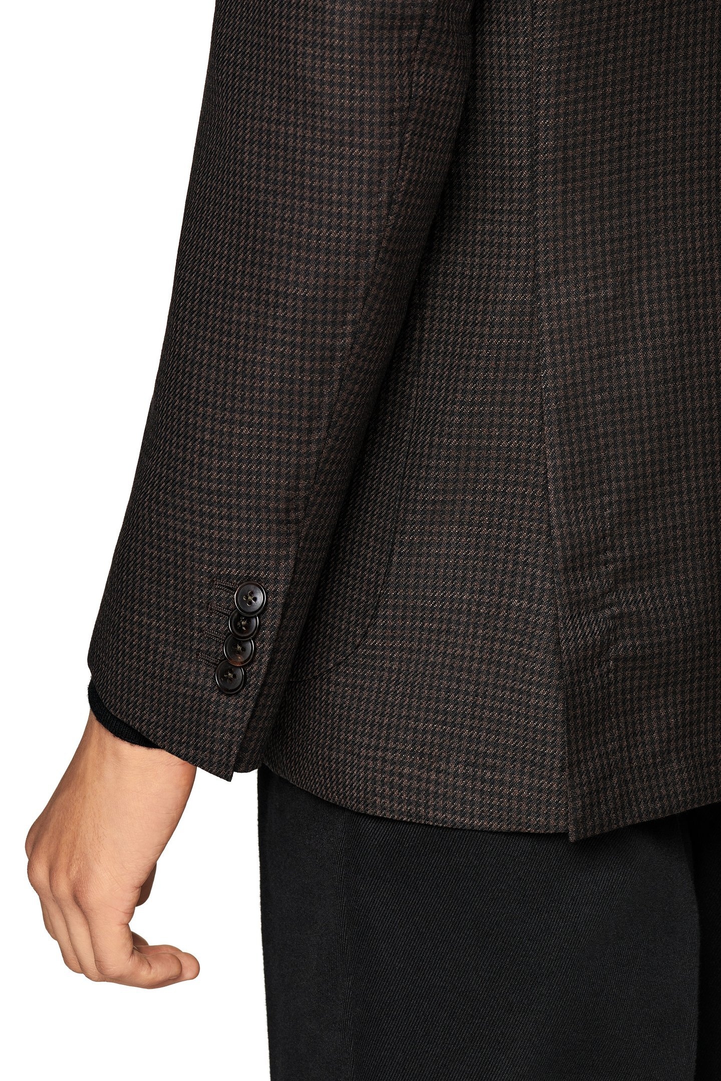 HAVANA MID BROWN HOUNDSTOOTH DARK BROWN 6