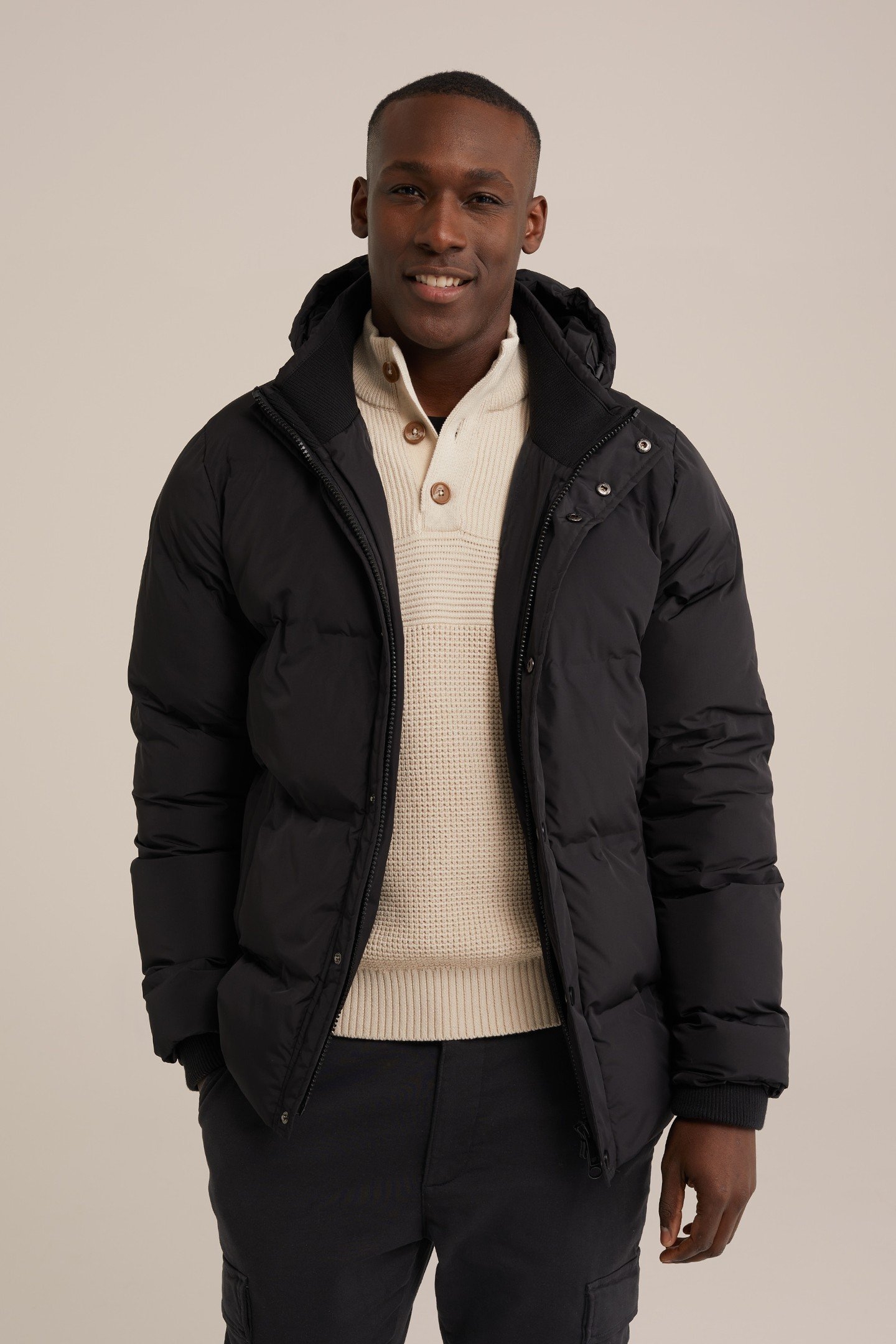 JACKET NORMAL LENGTH BLACK 1