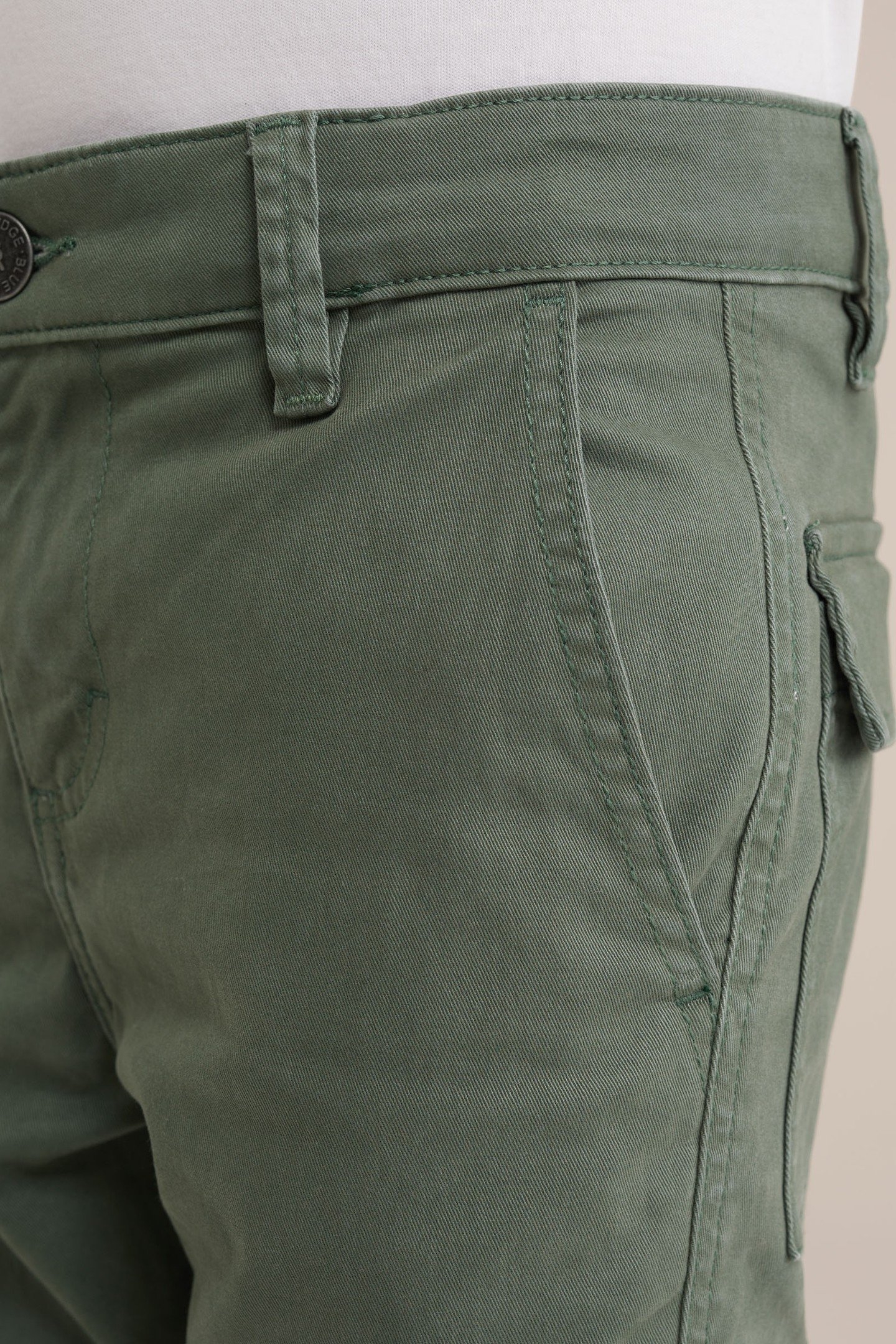 BOYS CARGO PANTS ARMY GREEN 6