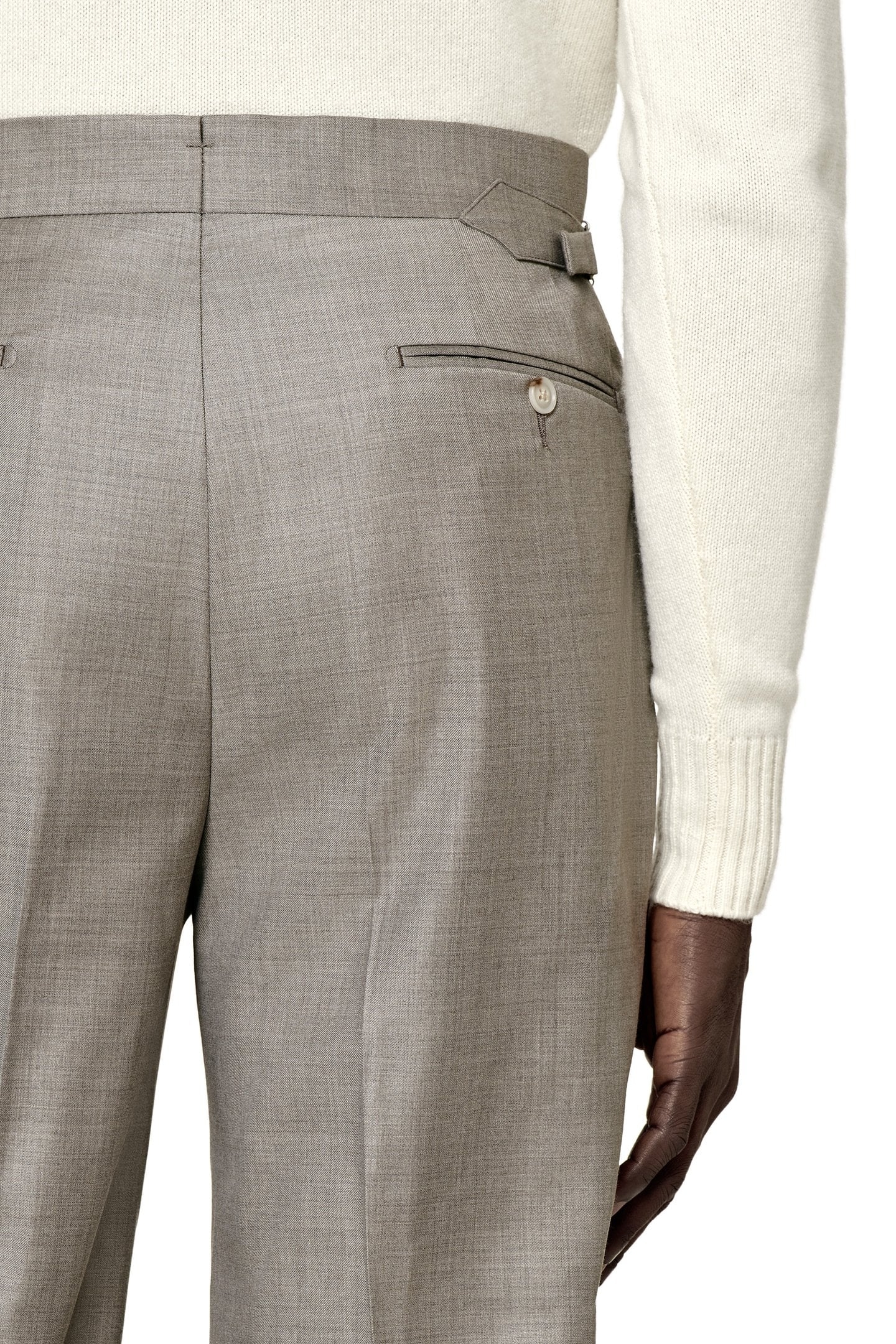 TROUSER-LT BROWN SAND 5