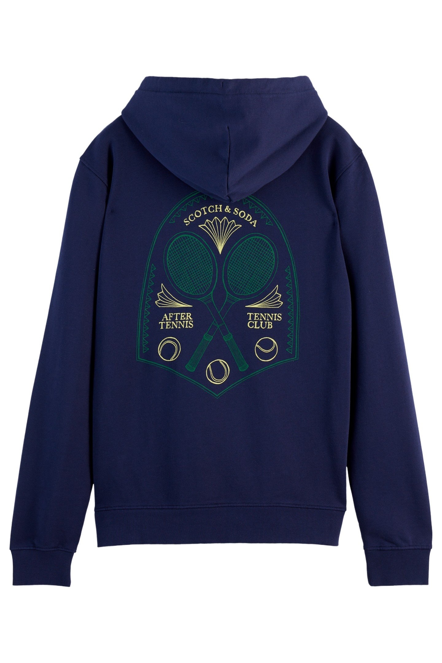 FRONT AND BACK ARTWORK HOODIE NAVY 5