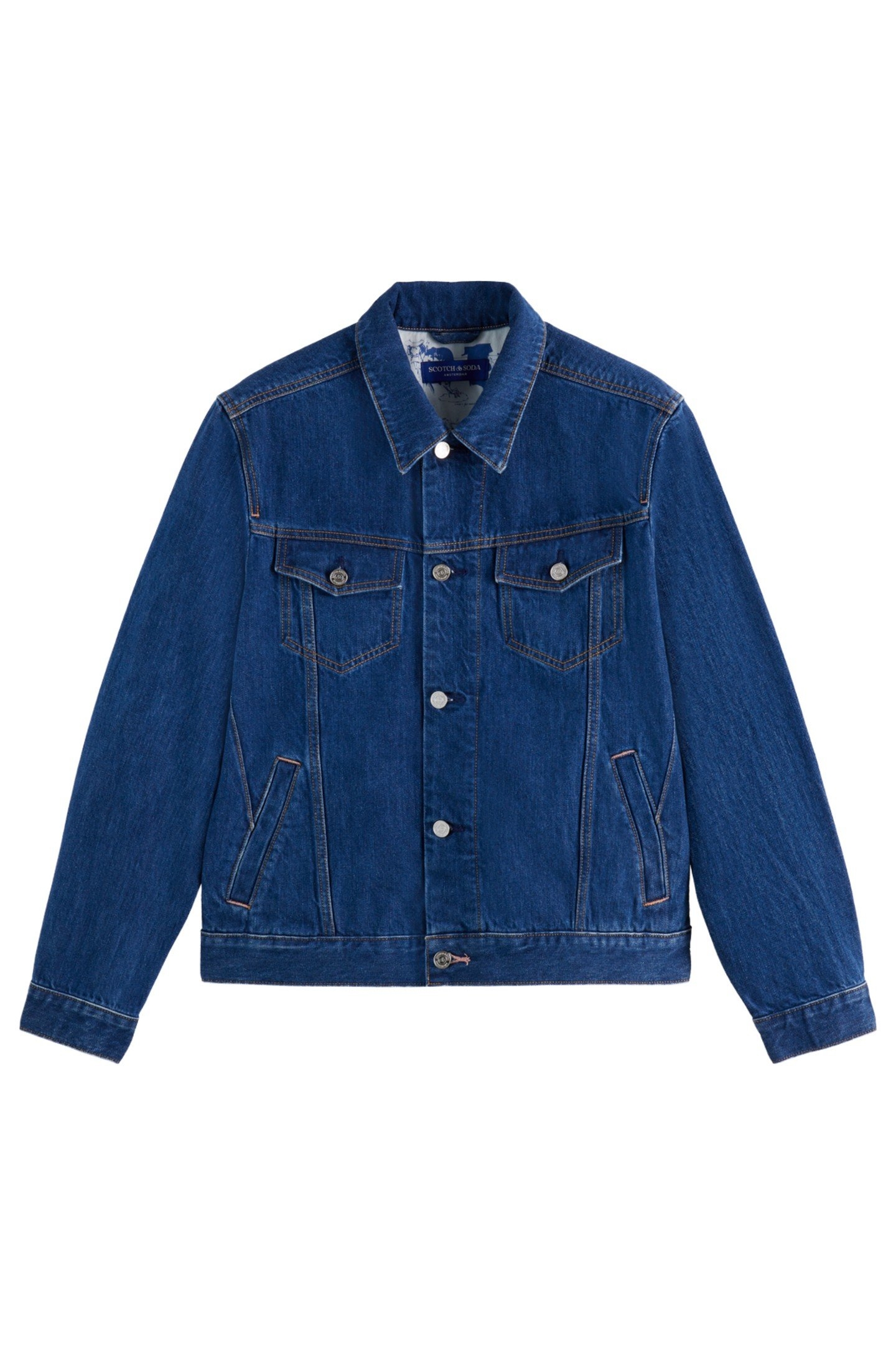 DENIM TRUCKER JACKET IMAGINE BLUE 1