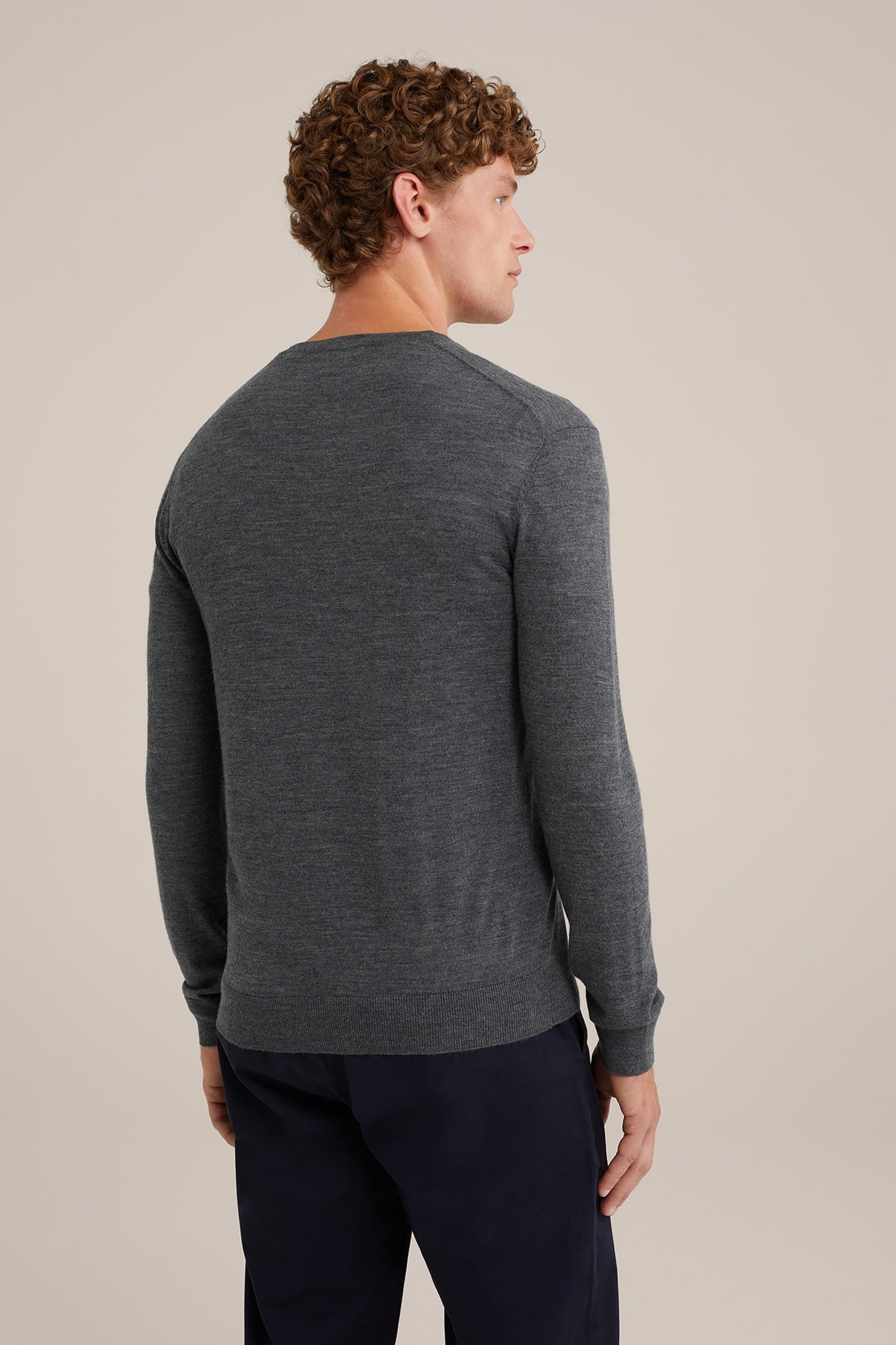 PULLOVER BLENDED DARK GREY 3