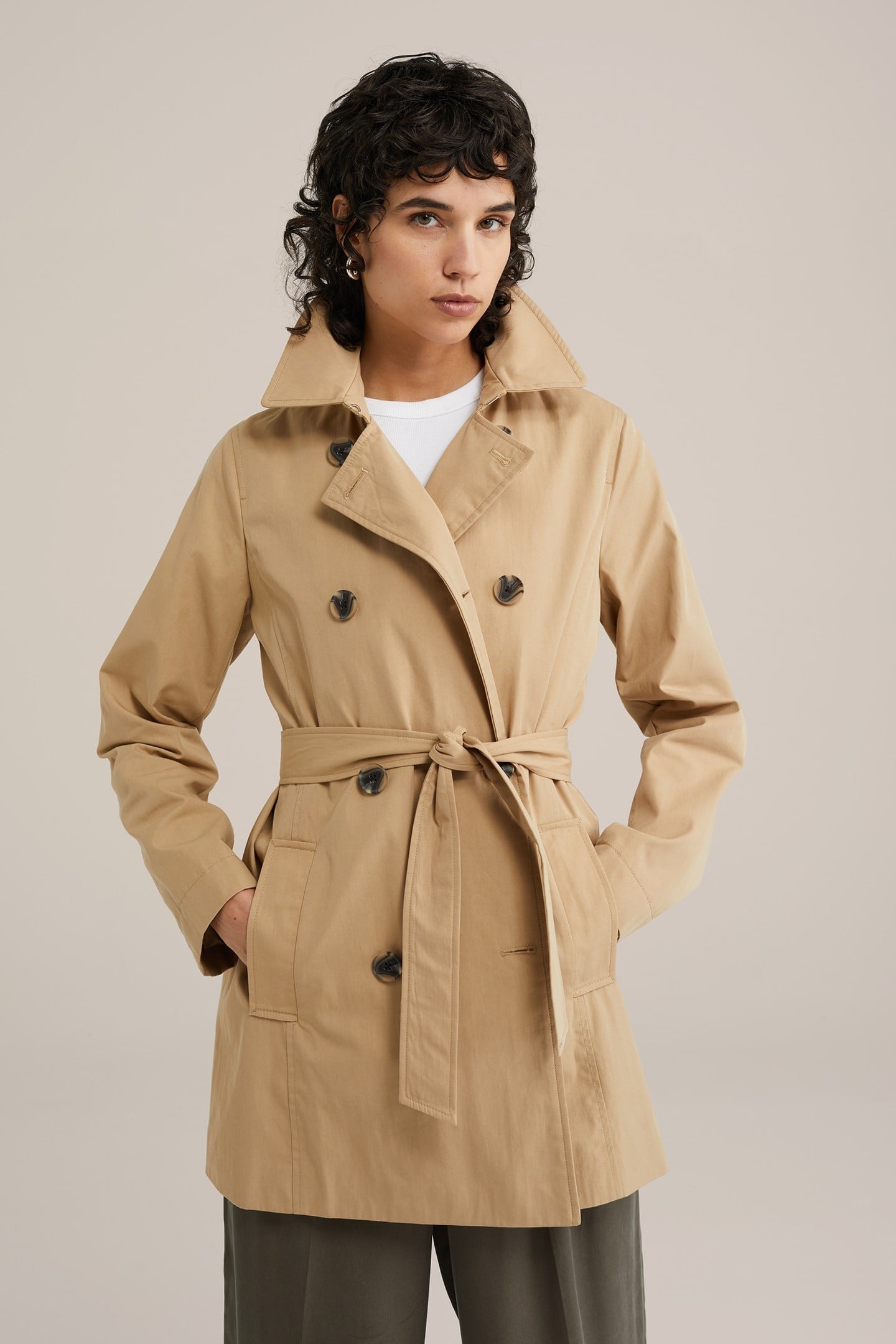 TRENCHCOAT LIGHT BROWN 2