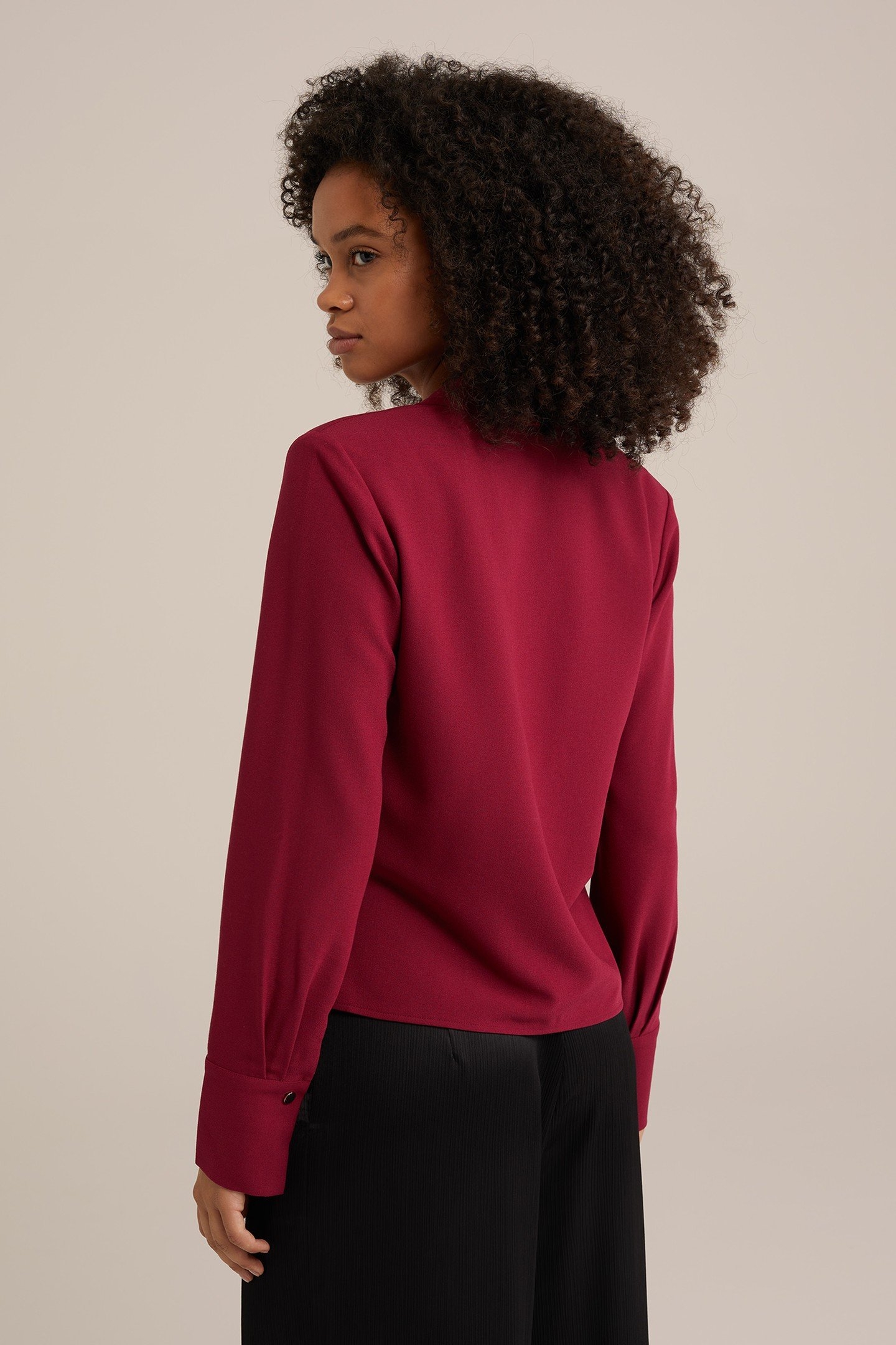 BLOUSE VINTAGE RED 4