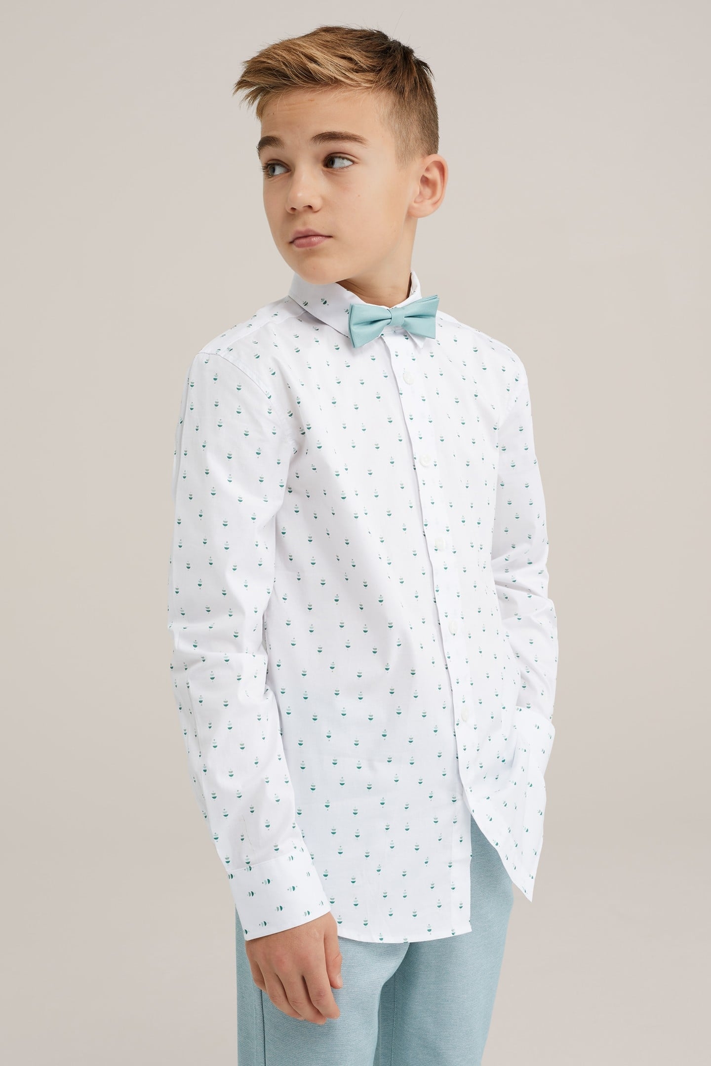 BOYS SHIRT WHITEGOLD 1