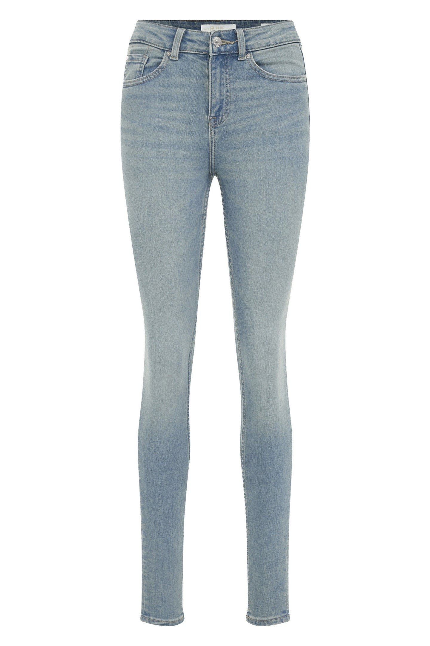 5-POCKET MID WAIST BLUE 1