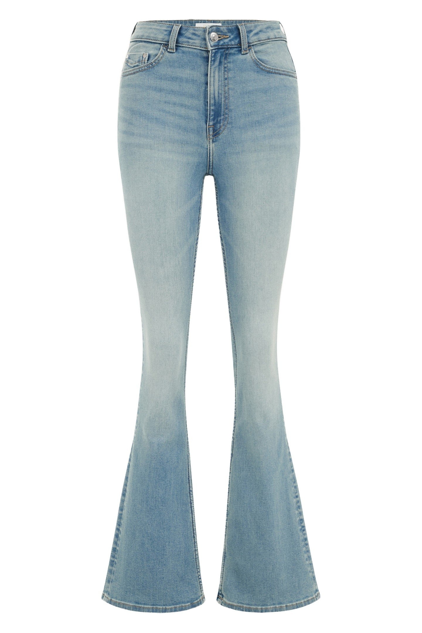 5-POCKET HIGH WAIST BRIGHT BLUE 4