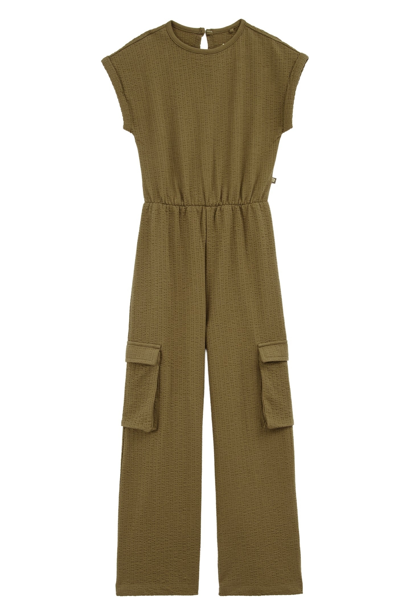 GIRLS JUMPSUIT MOSS GREEN 2