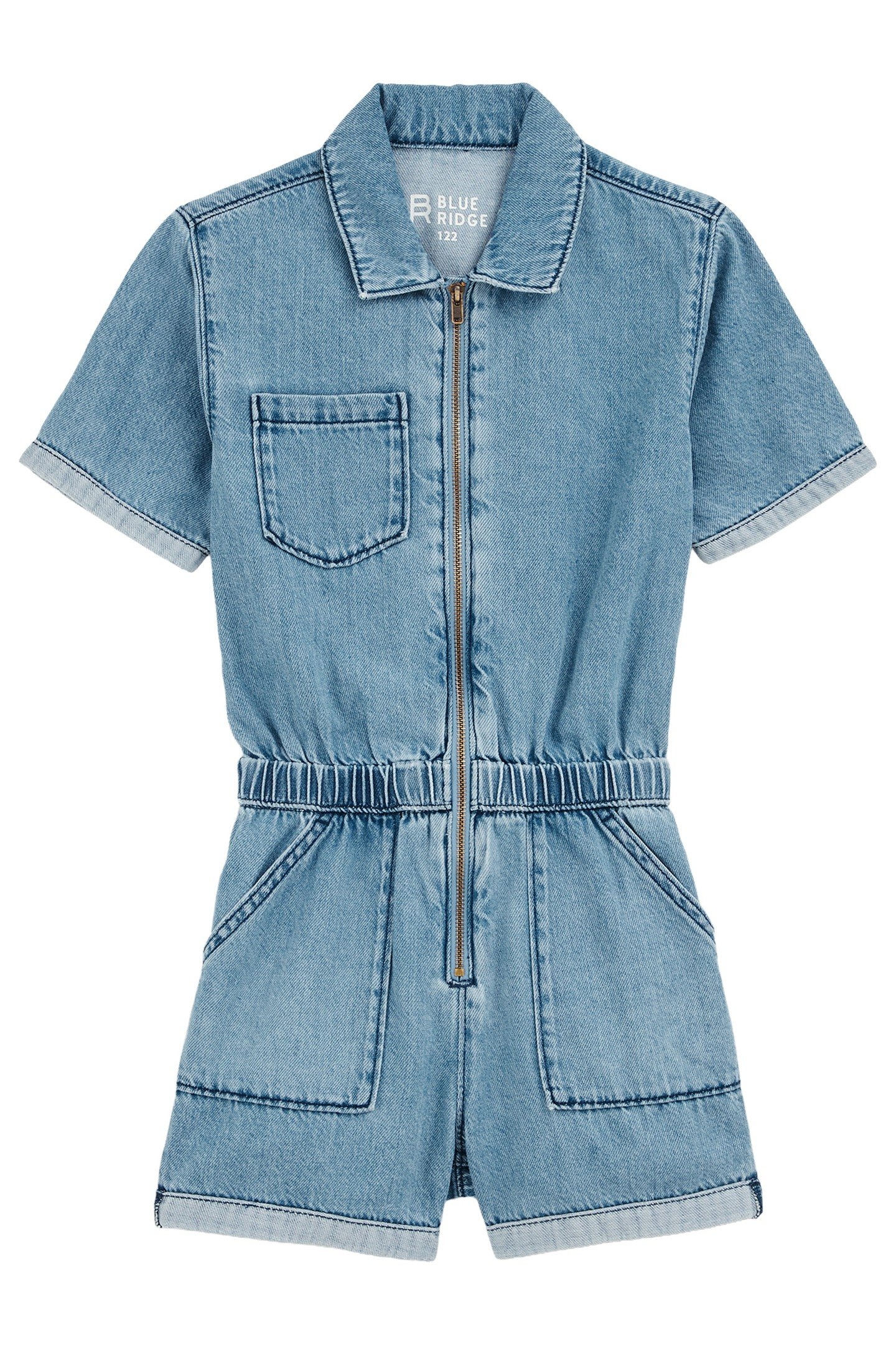 GIRLS JUMPSUIT LIGHT BLUE 1