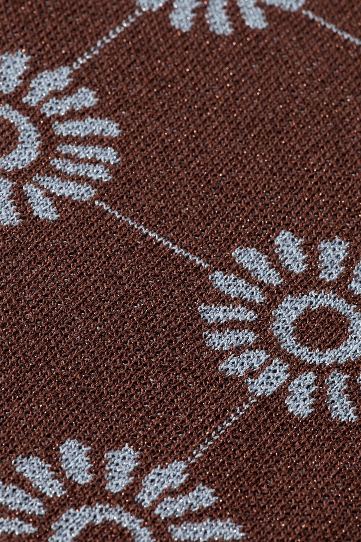 JACQUARD KNITTED SHORTS COLD BREW 7