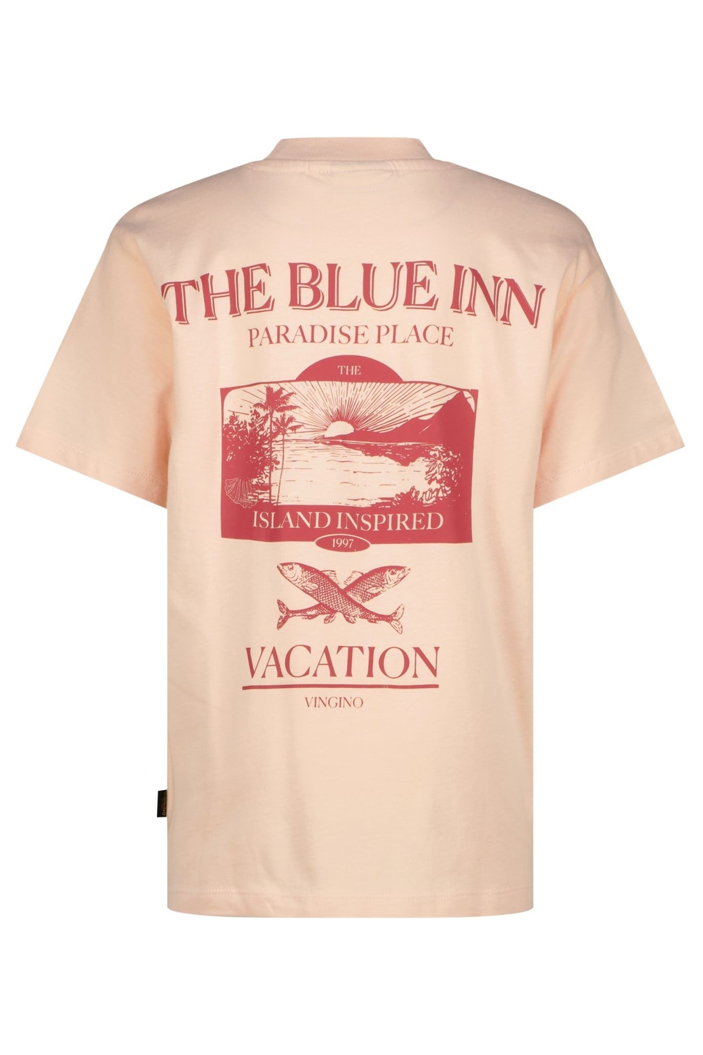 BOYS HENSOS T-SHIRT PALE BLUSH 2