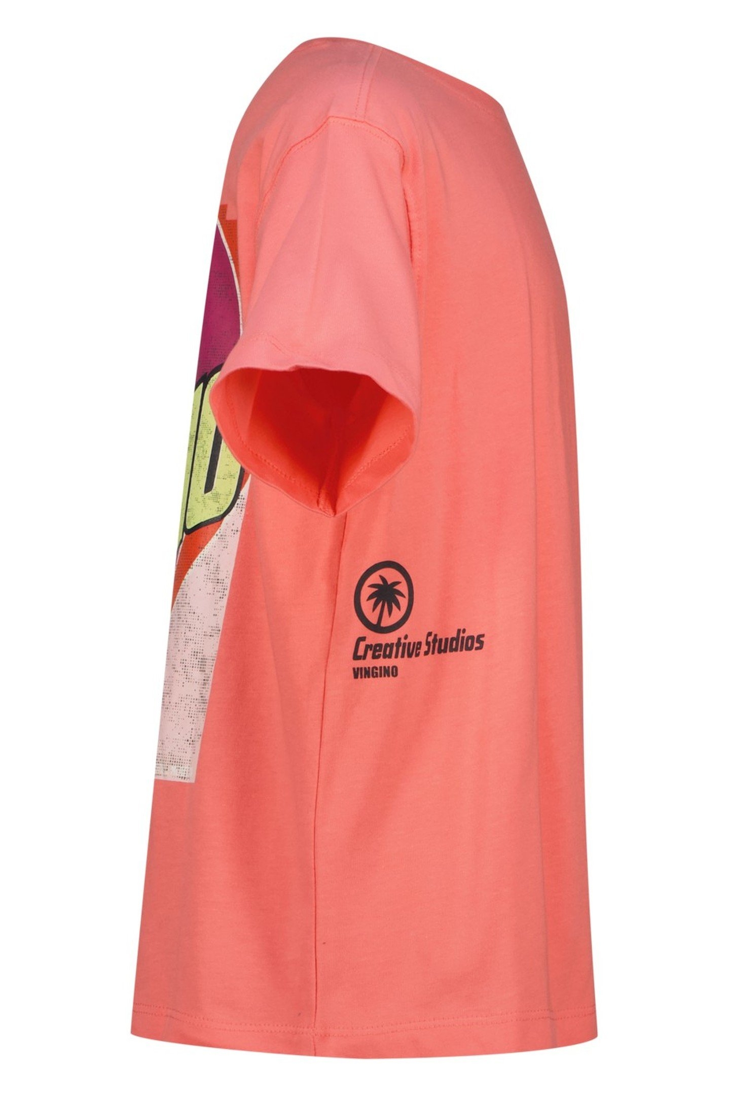 BOYS HERYO T-SHIRT FEARLESS CORAL 3