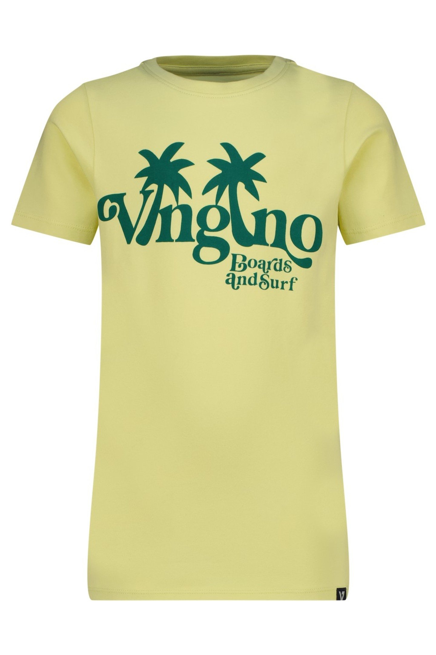 BOYS WENKO PYJAMA PALE LIME YELLOW 3