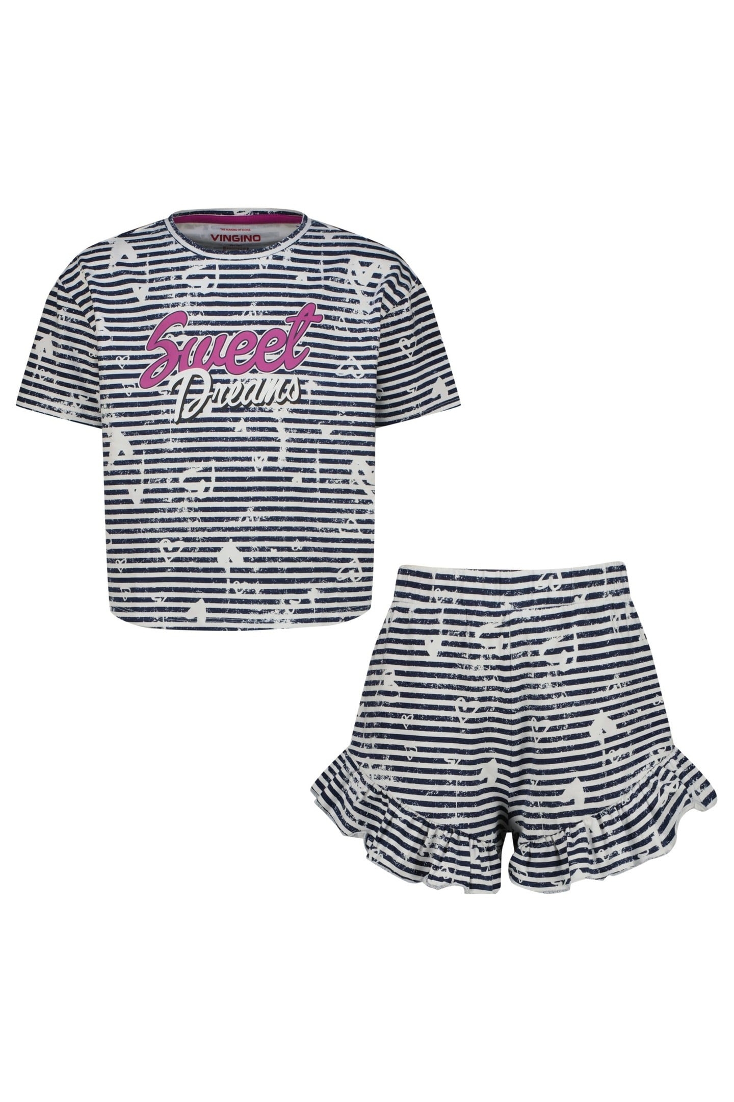GIRLS WARANDA PYJAMA DARK BLUE 1