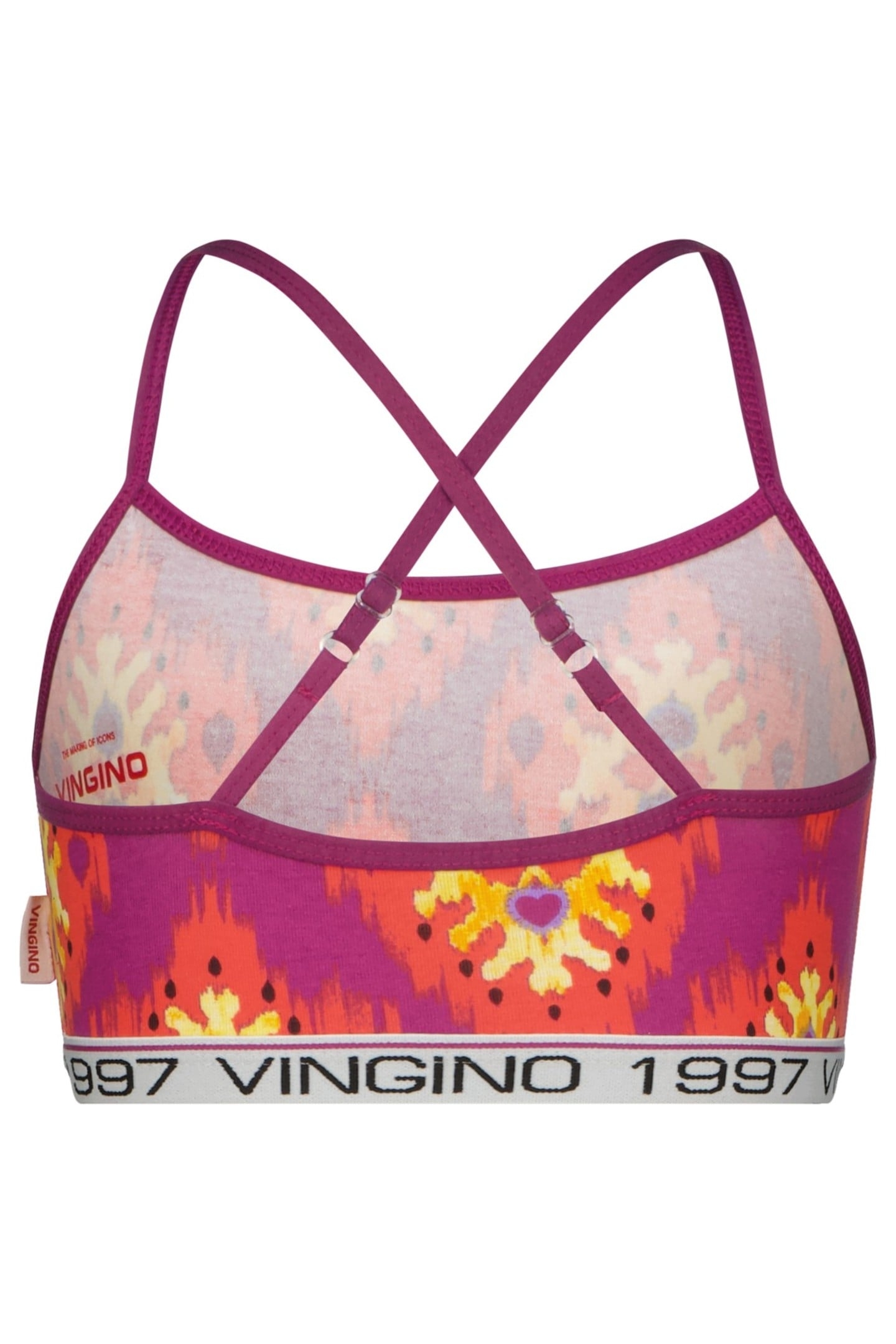 GIRLS G-SO26-4 ETHNIC HEART SET UNDERWEAR SET ASTER PINK 6