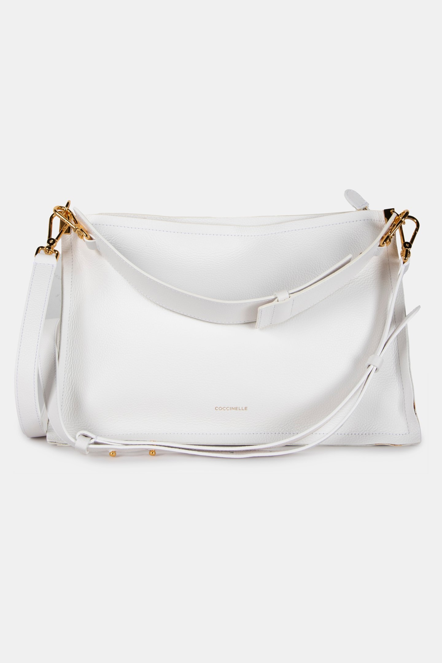 COCCINELLESNIP BRILLIANT WHITE/CELADON GREEN 2