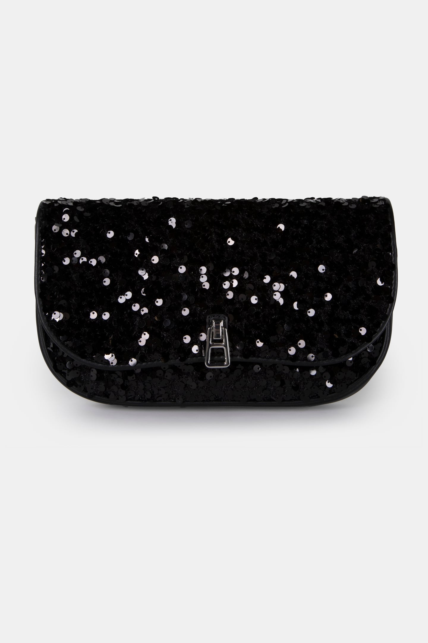 CROSS BODY BAG IN BLACK SEQUIN 2
