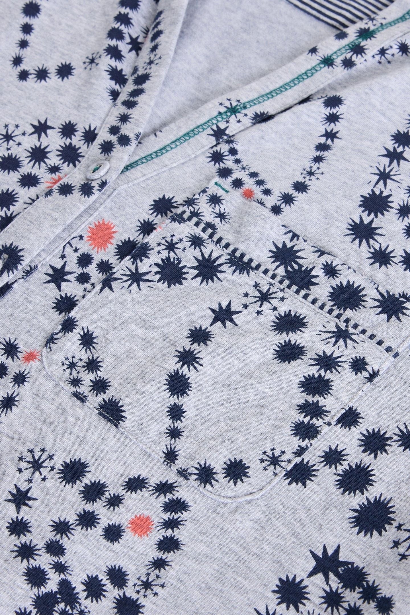 ANNIE JERSEY NIGHTIE GREY PRINT 4