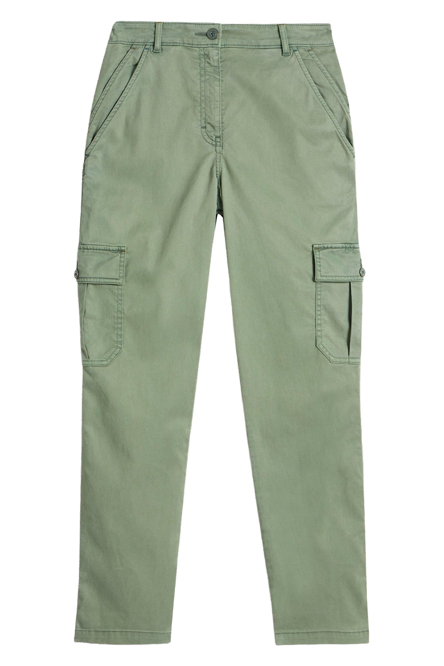 EVERLEIGH CARGO TROUSER MID GREEN 4